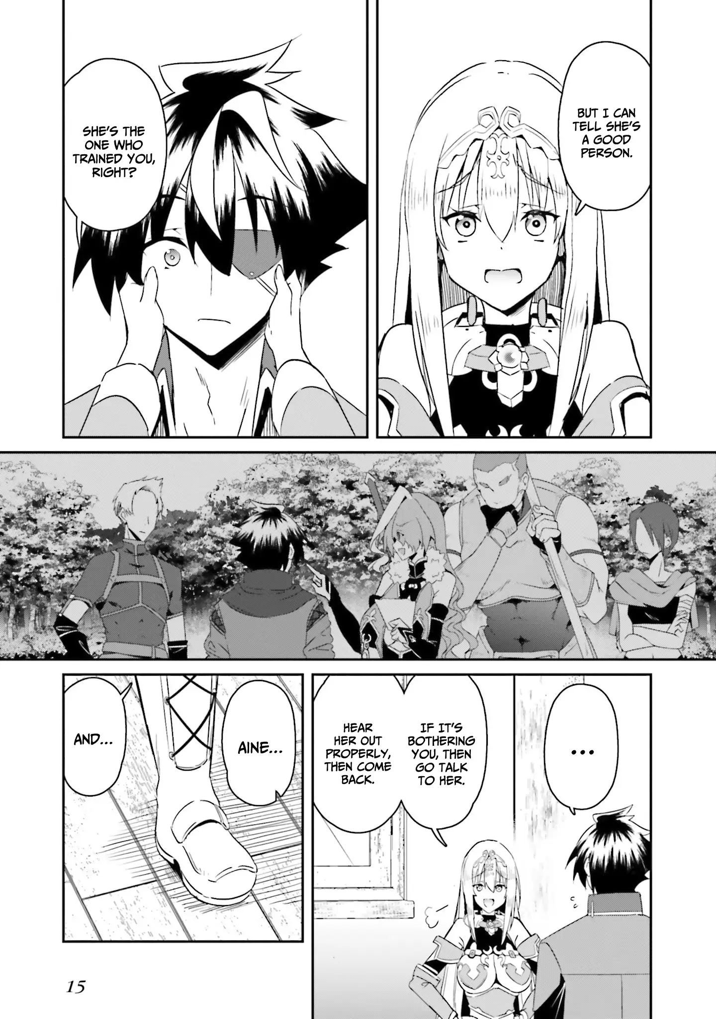 My childhood friend who I used to train swordsmanship with became a slave, so I, as an S-Rank adventurer decided to buy her and protect her. Chapter 15 - page 15