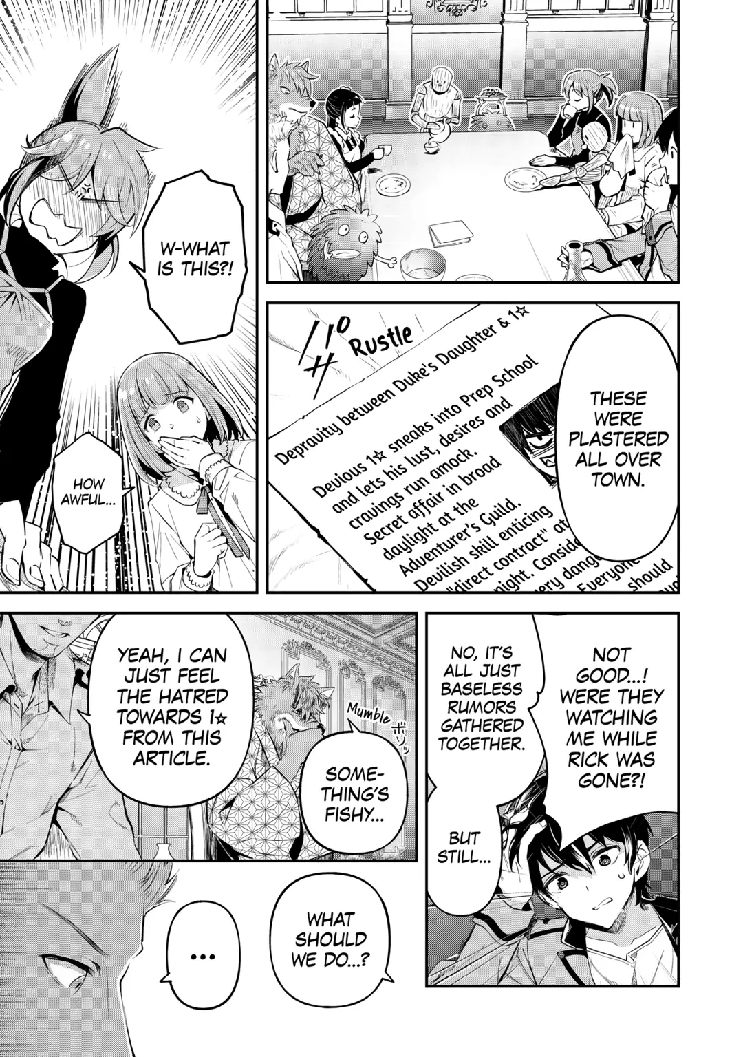 Ochikobore “1” Mahou Tsukai Wa, Kyou Mo Muishiki Ni Cheat Wo Tsukau Chapter 30 - page 7