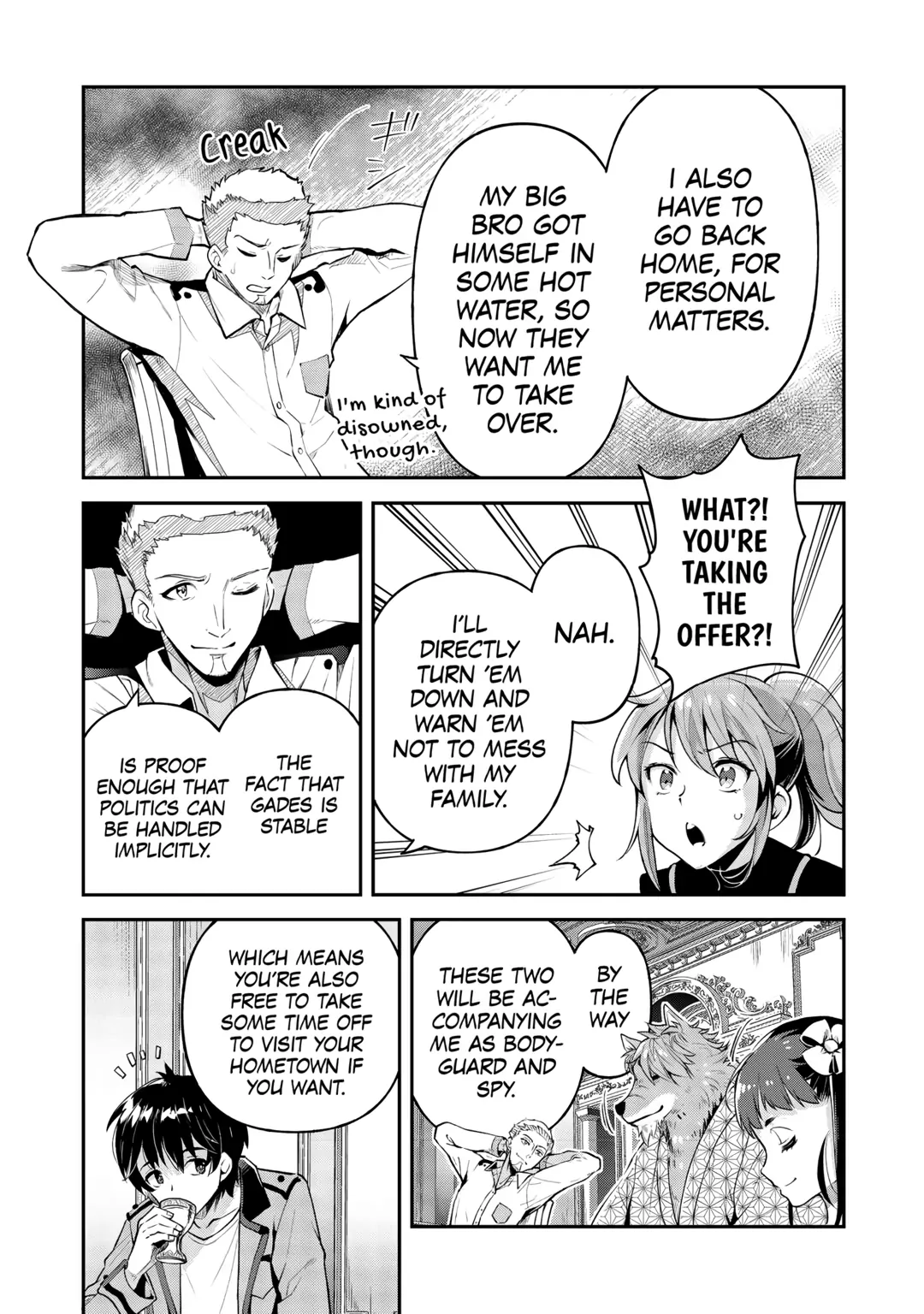 Ochikobore “1” Mahou Tsukai Wa, Kyou Mo Muishiki Ni Cheat Wo Tsukau Chapter 30 - page 9