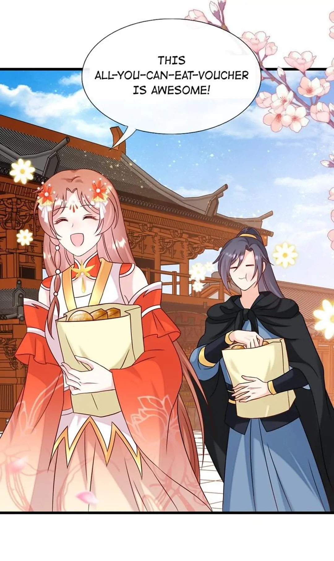 From an Evil Daughter to the Group’s Favorite?! Chapter 73 - page 1