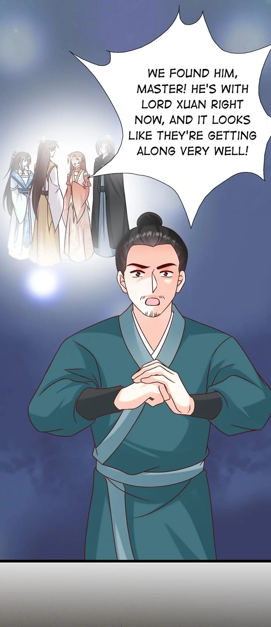 From an Evil Daughter to the Group’s Favorite?! Chapter 72 - page 1