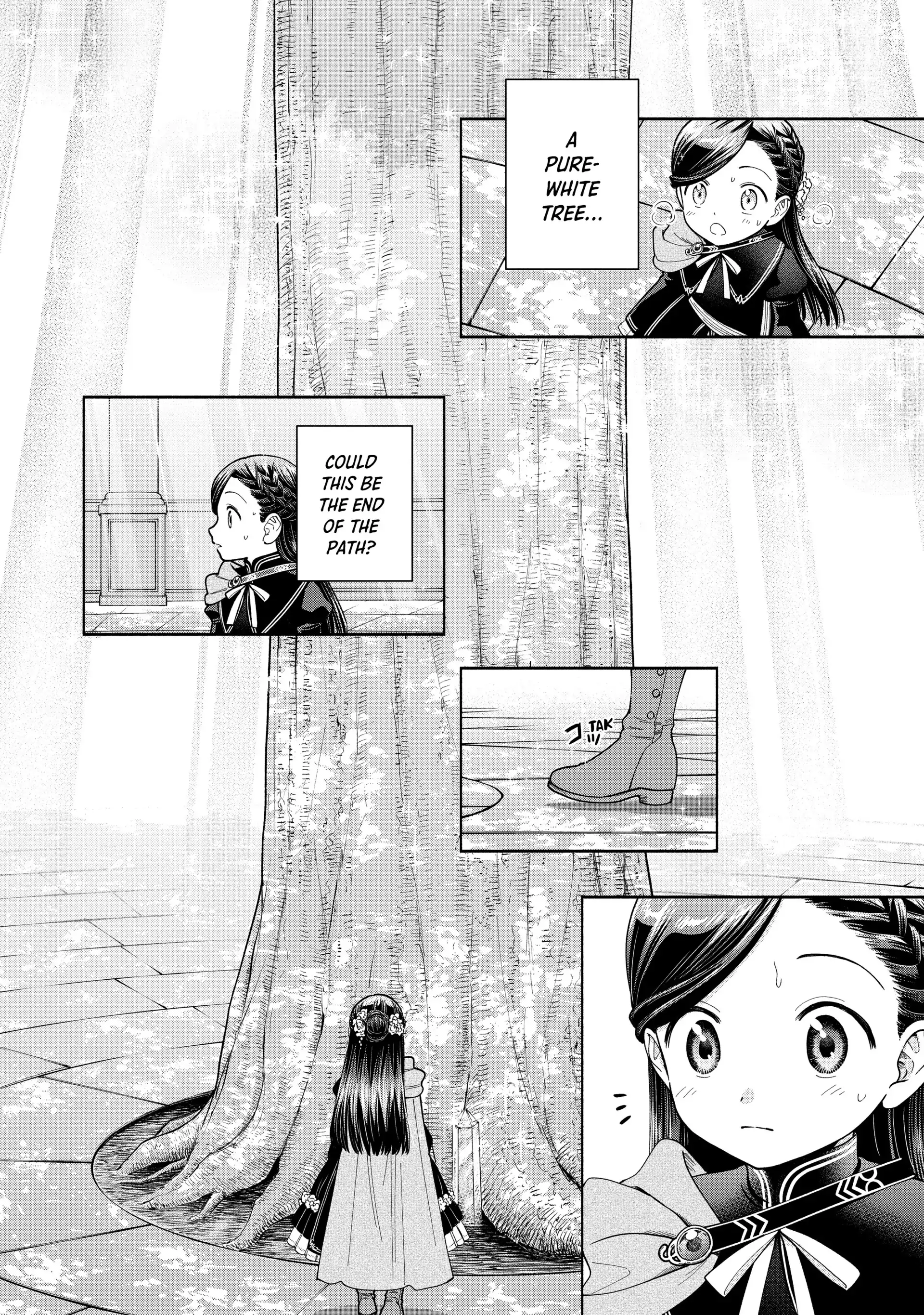 Honzuki No Gekokujou ~Shisho Ni Naru Tame Ni Wa Shudan Wo Erandeiraremasen~ Dai 4-Bu 「 Kizokuin No Toshokan Wo Sukuitai!」 Chapter 14 - page 21