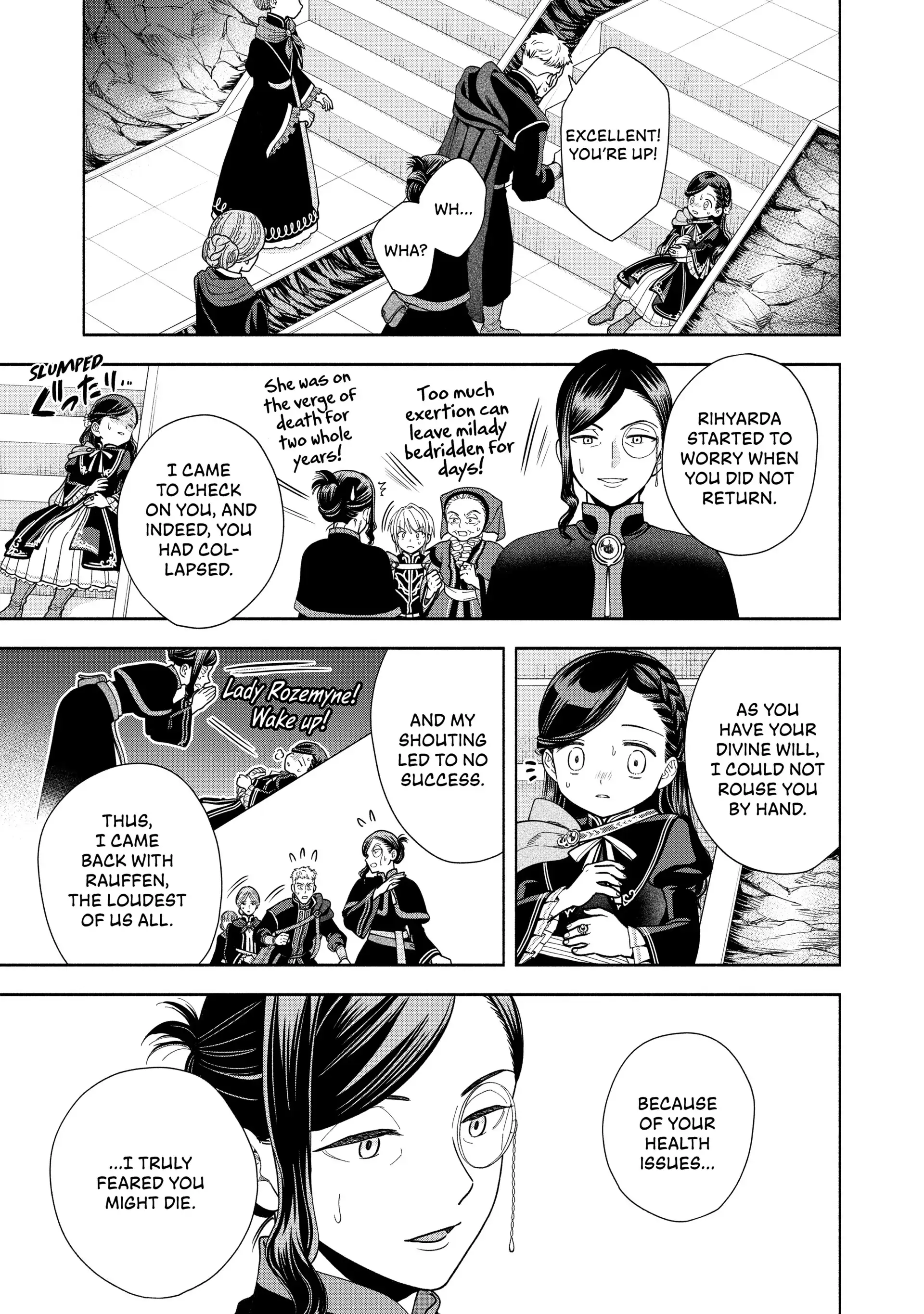 Honzuki No Gekokujou ~Shisho Ni Naru Tame Ni Wa Shudan Wo Erandeiraremasen~ Dai 4-Bu 「 Kizokuin No Toshokan Wo Sukuitai!」 Chapter 14 - page 28