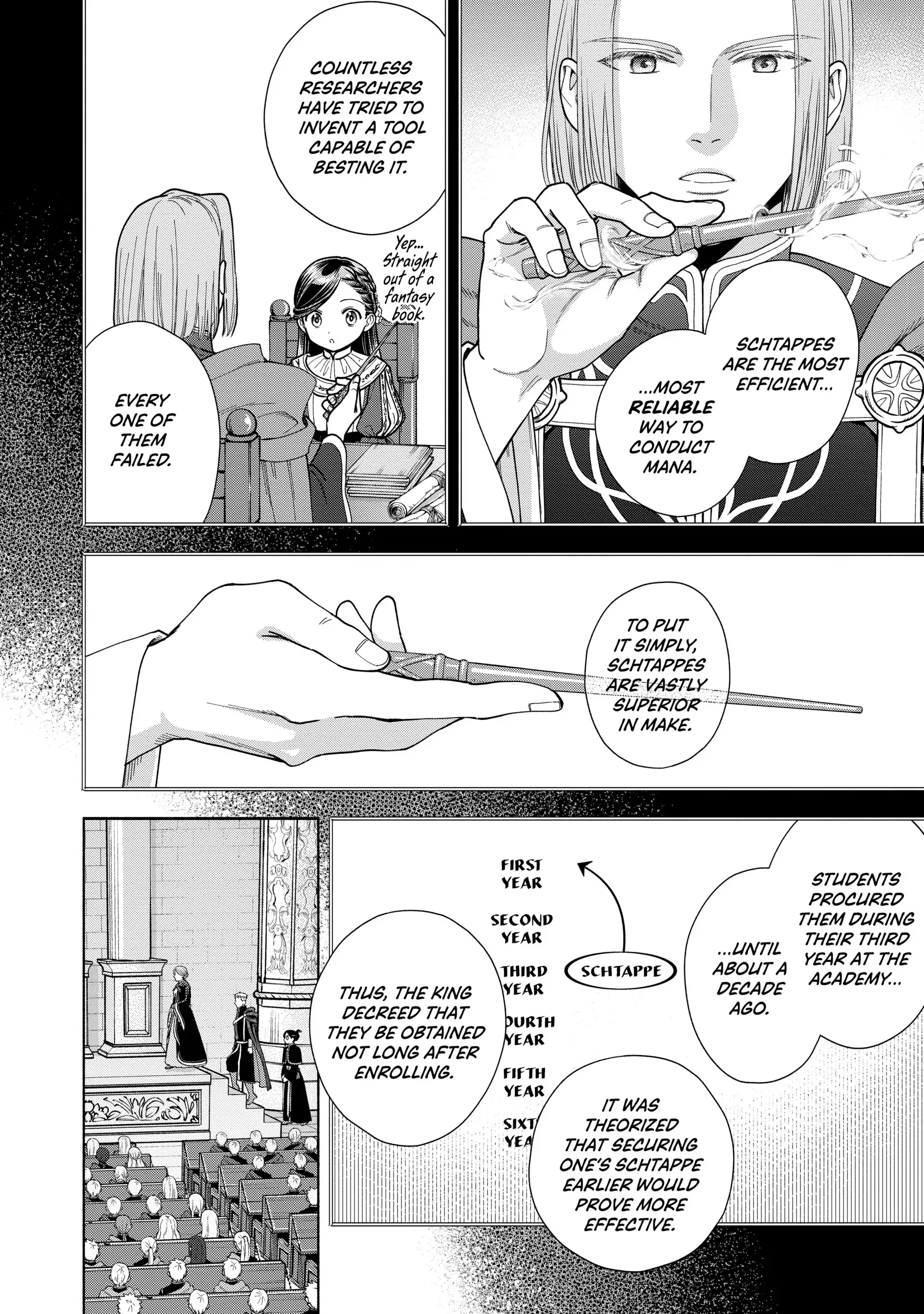 Honzuki No Gekokujou ~Shisho Ni Naru Tame Ni Wa Shudan Wo Erandeiraremasen~ Dai 4-Bu 「 Kizokuin No Toshokan Wo Sukuitai!」 Chapter 14 - page 2