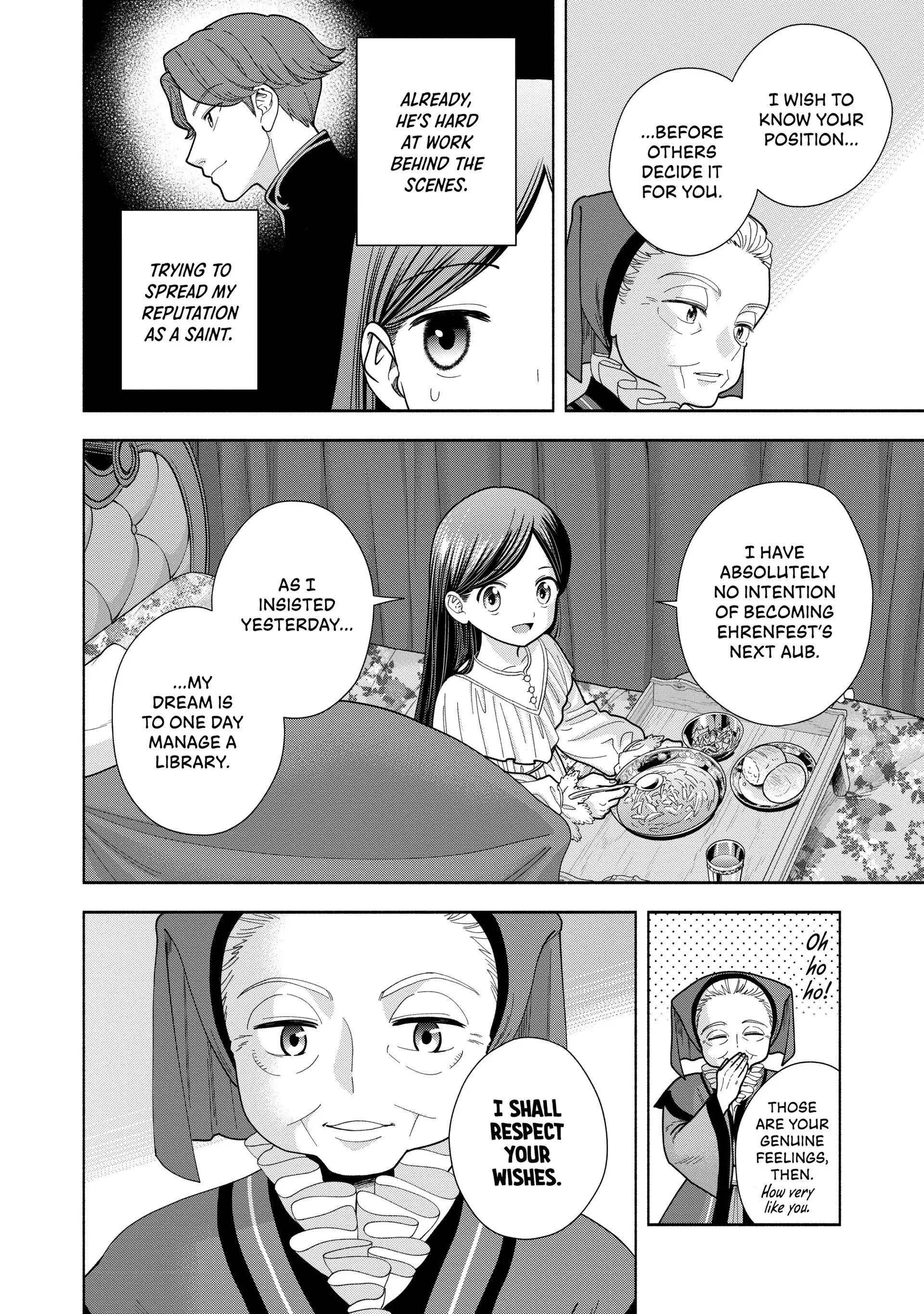 Honzuki No Gekokujou ~Shisho Ni Naru Tame Ni Wa Shudan Wo Erandeiraremasen~ Dai 4-Bu 「 Kizokuin No Toshokan Wo Sukuitai!」 Chapter 15 - page 10