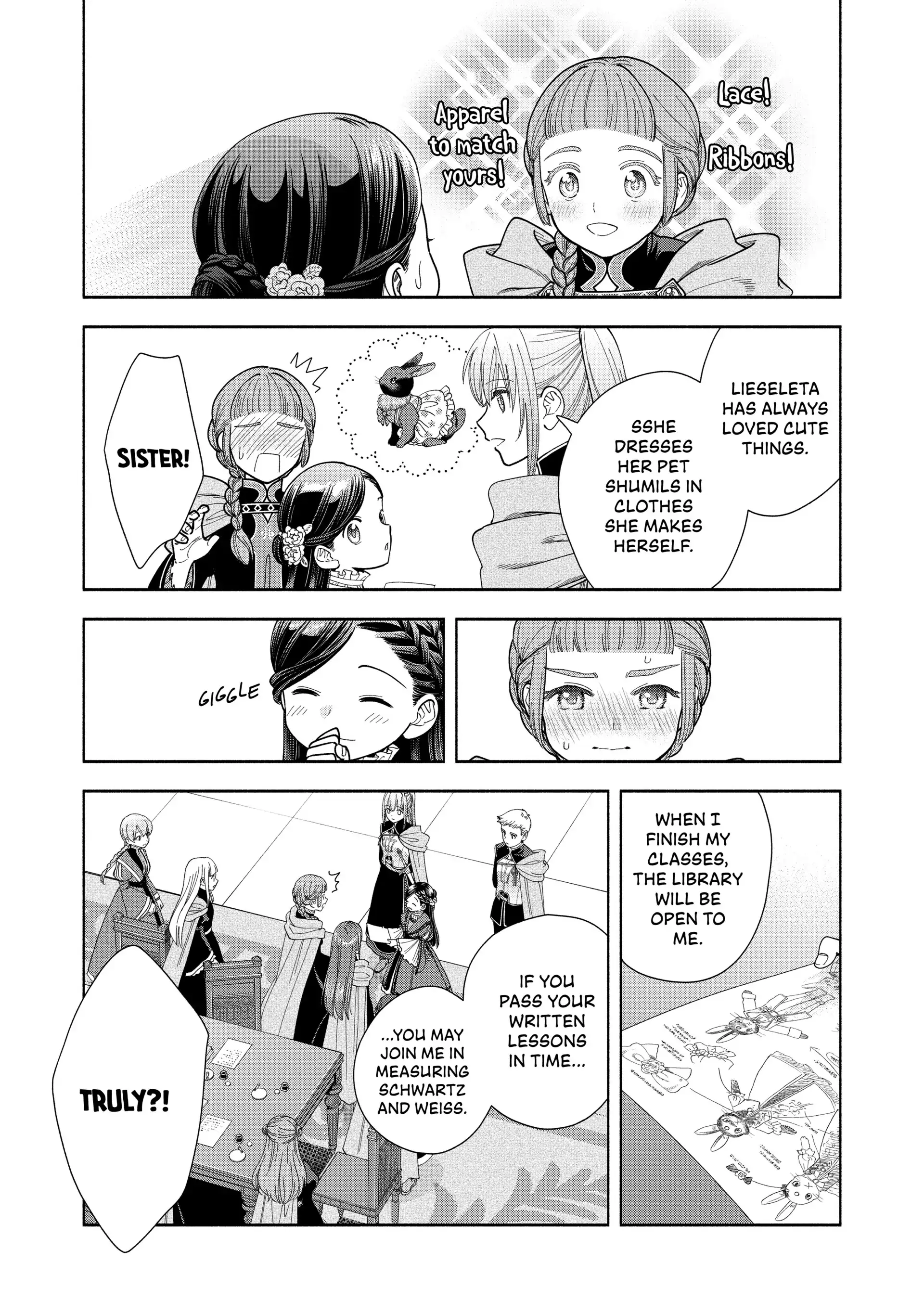 Honzuki No Gekokujou ~Shisho Ni Naru Tame Ni Wa Shudan Wo Erandeiraremasen~ Dai 4-Bu 「 Kizokuin No Toshokan Wo Sukuitai!」 Chapter 15 - page 19