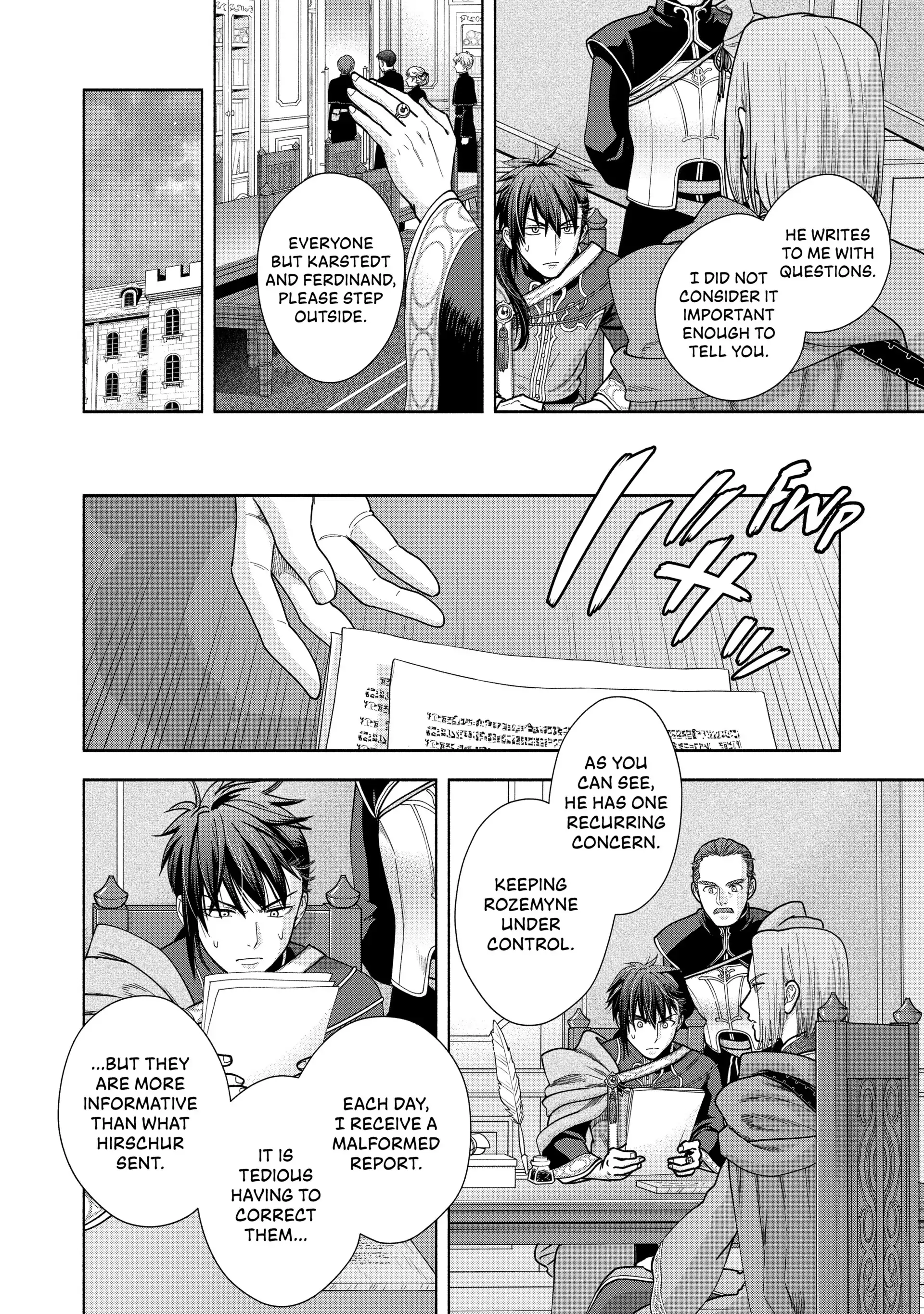 Honzuki No Gekokujou ~Shisho Ni Naru Tame Ni Wa Shudan Wo Erandeiraremasen~ Dai 4-Bu 「 Kizokuin No Toshokan Wo Sukuitai!」 Chapter 15 - page 24