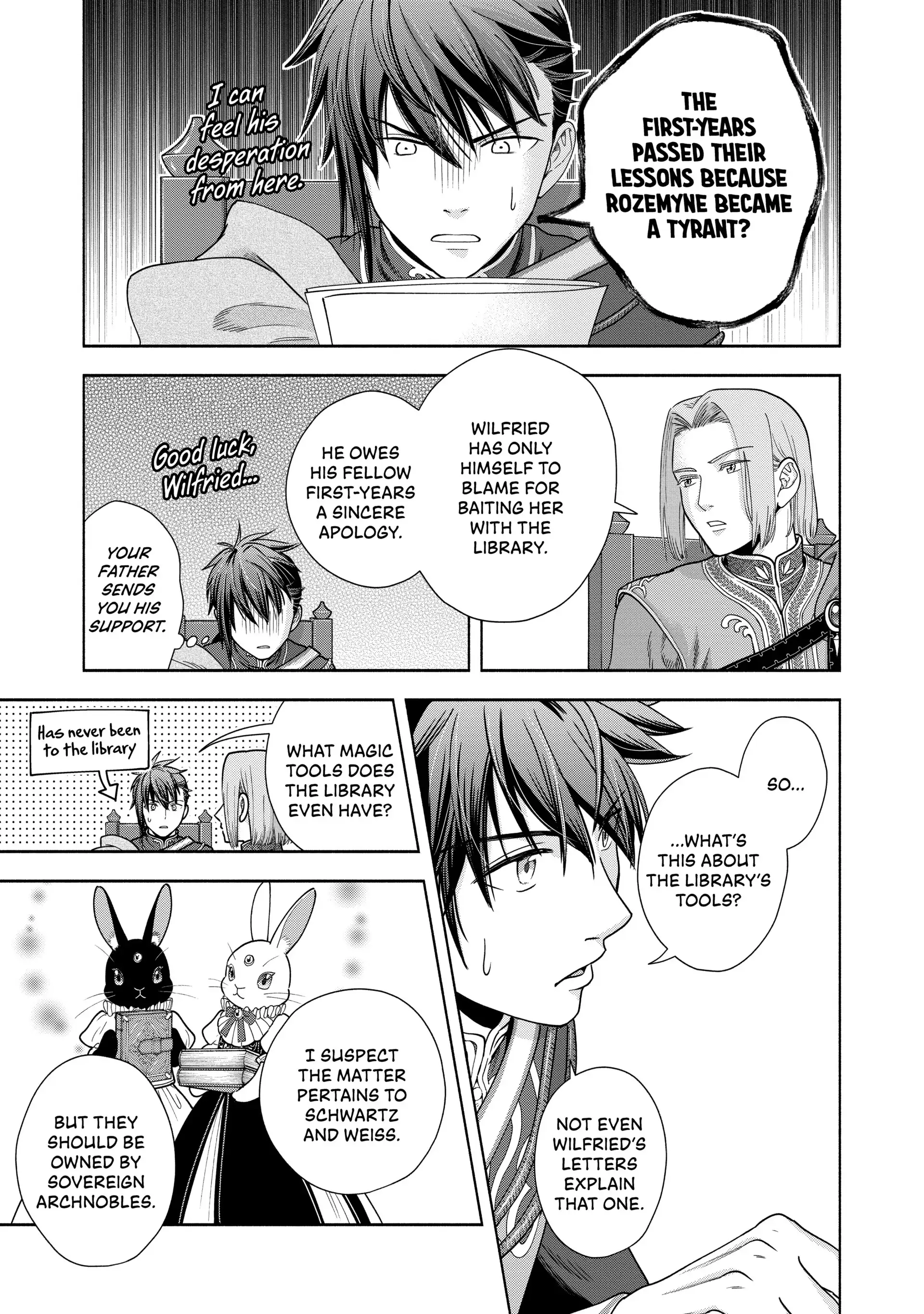 Honzuki No Gekokujou ~Shisho Ni Naru Tame Ni Wa Shudan Wo Erandeiraremasen~ Dai 4-Bu 「 Kizokuin No Toshokan Wo Sukuitai!」 Chapter 15 - page 25