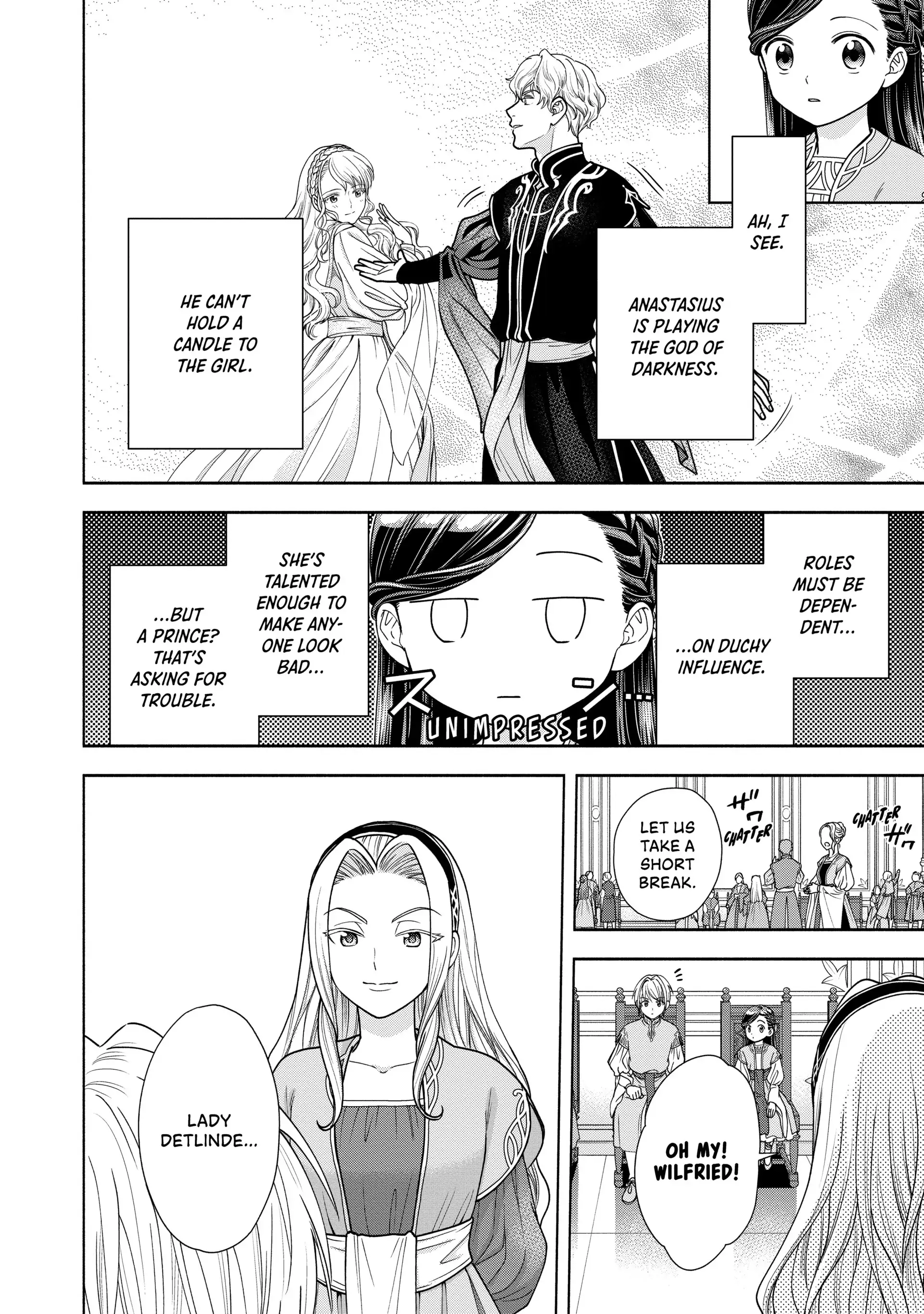 Honzuki No Gekokujou ~Shisho Ni Naru Tame Ni Wa Shudan Wo Erandeiraremasen~ Dai 4-Bu 「 Kizokuin No Toshokan Wo Sukuitai!」 Chapter 16 - page 12