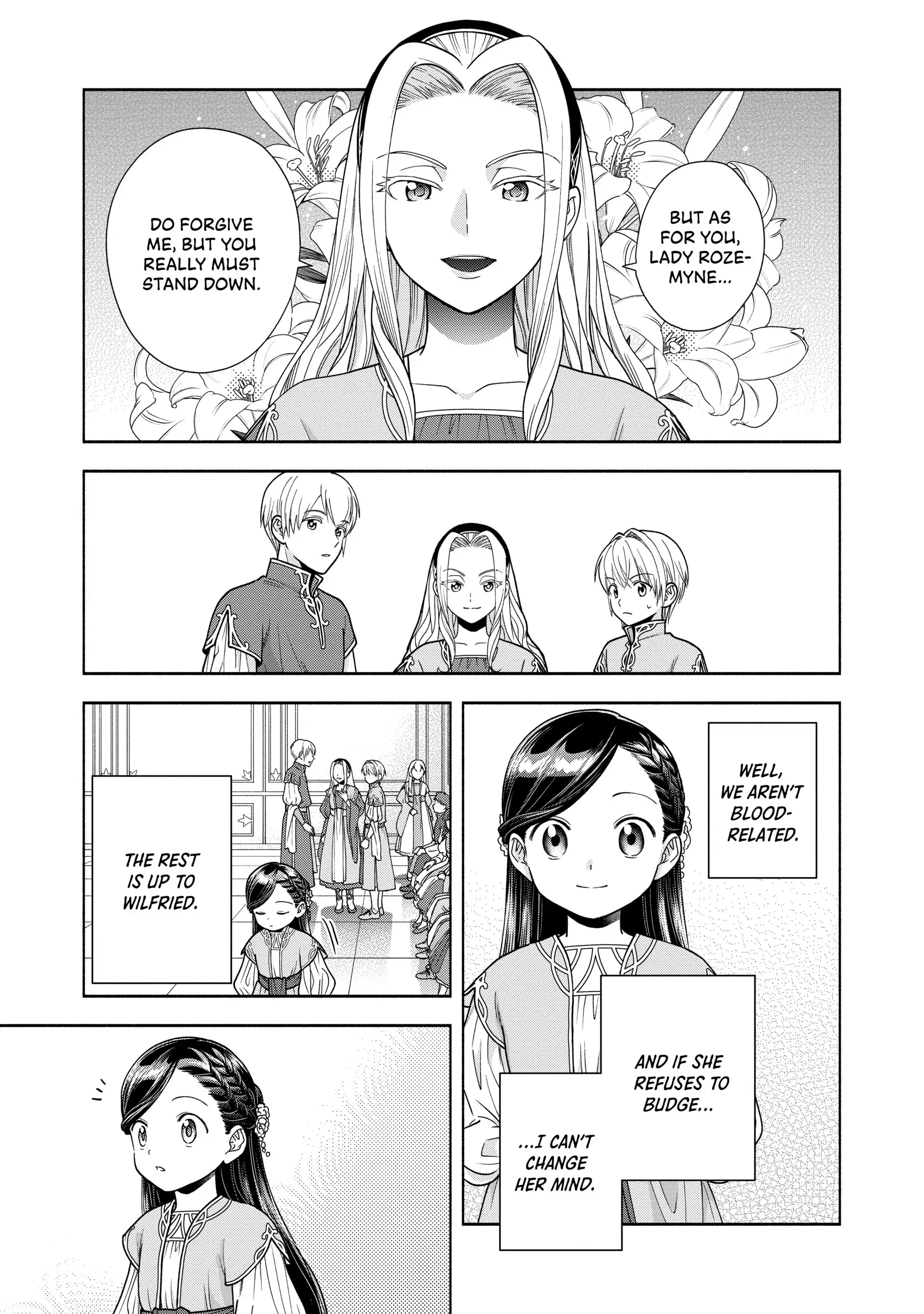Honzuki No Gekokujou ~Shisho Ni Naru Tame Ni Wa Shudan Wo Erandeiraremasen~ Dai 4-Bu 「 Kizokuin No Toshokan Wo Sukuitai!」 Chapter 16 - page 17