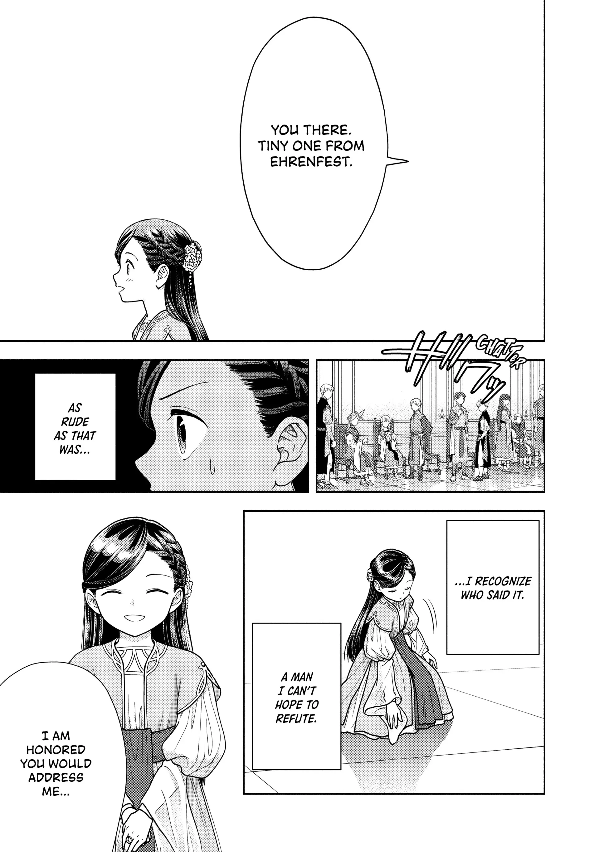 Honzuki No Gekokujou ~Shisho Ni Naru Tame Ni Wa Shudan Wo Erandeiraremasen~ Dai 4-Bu 「 Kizokuin No Toshokan Wo Sukuitai!」 Chapter 16 - page 19