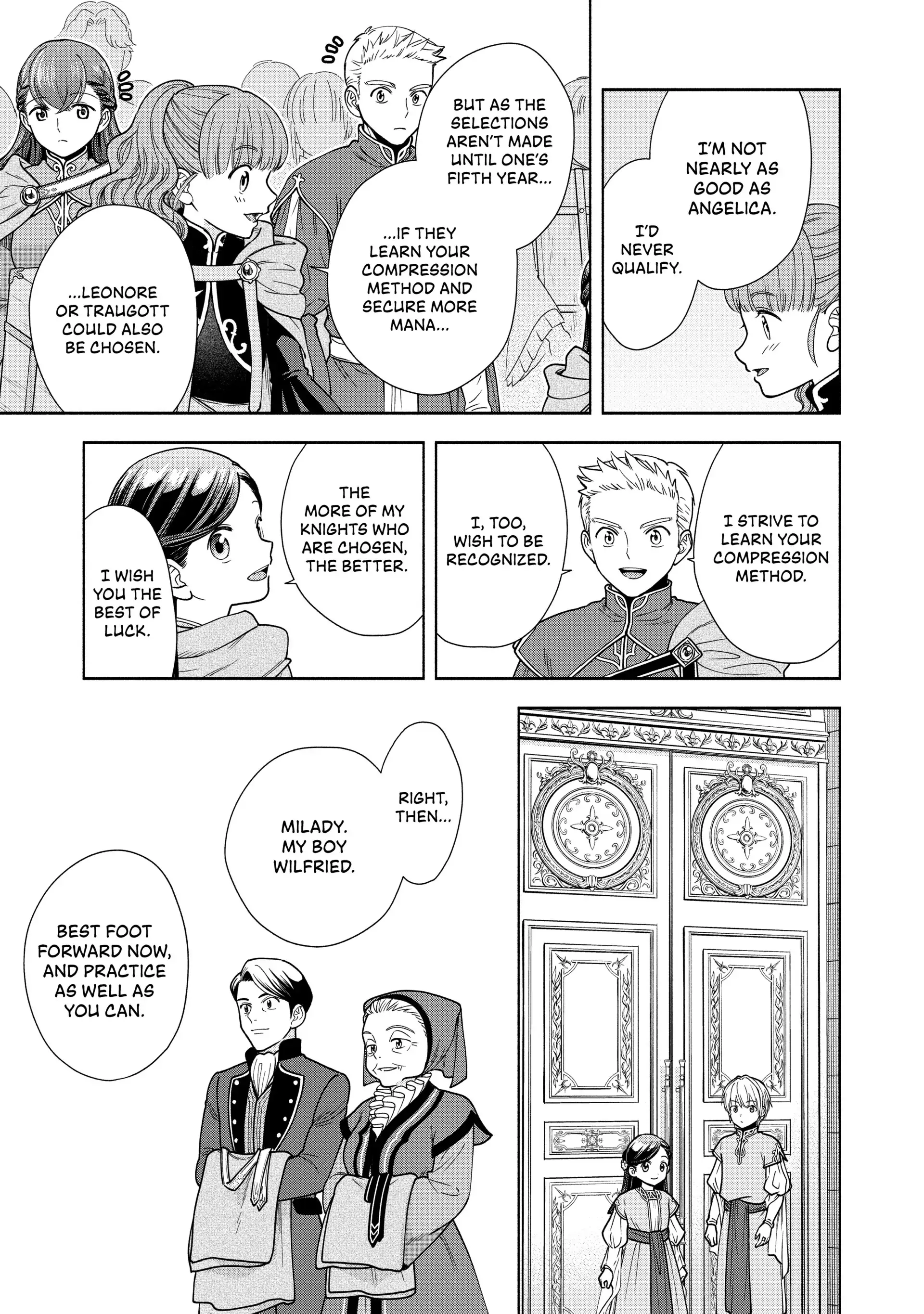 Honzuki No Gekokujou ~Shisho Ni Naru Tame Ni Wa Shudan Wo Erandeiraremasen~ Dai 4-Bu 「 Kizokuin No Toshokan Wo Sukuitai!」 Chapter 16 - page 3