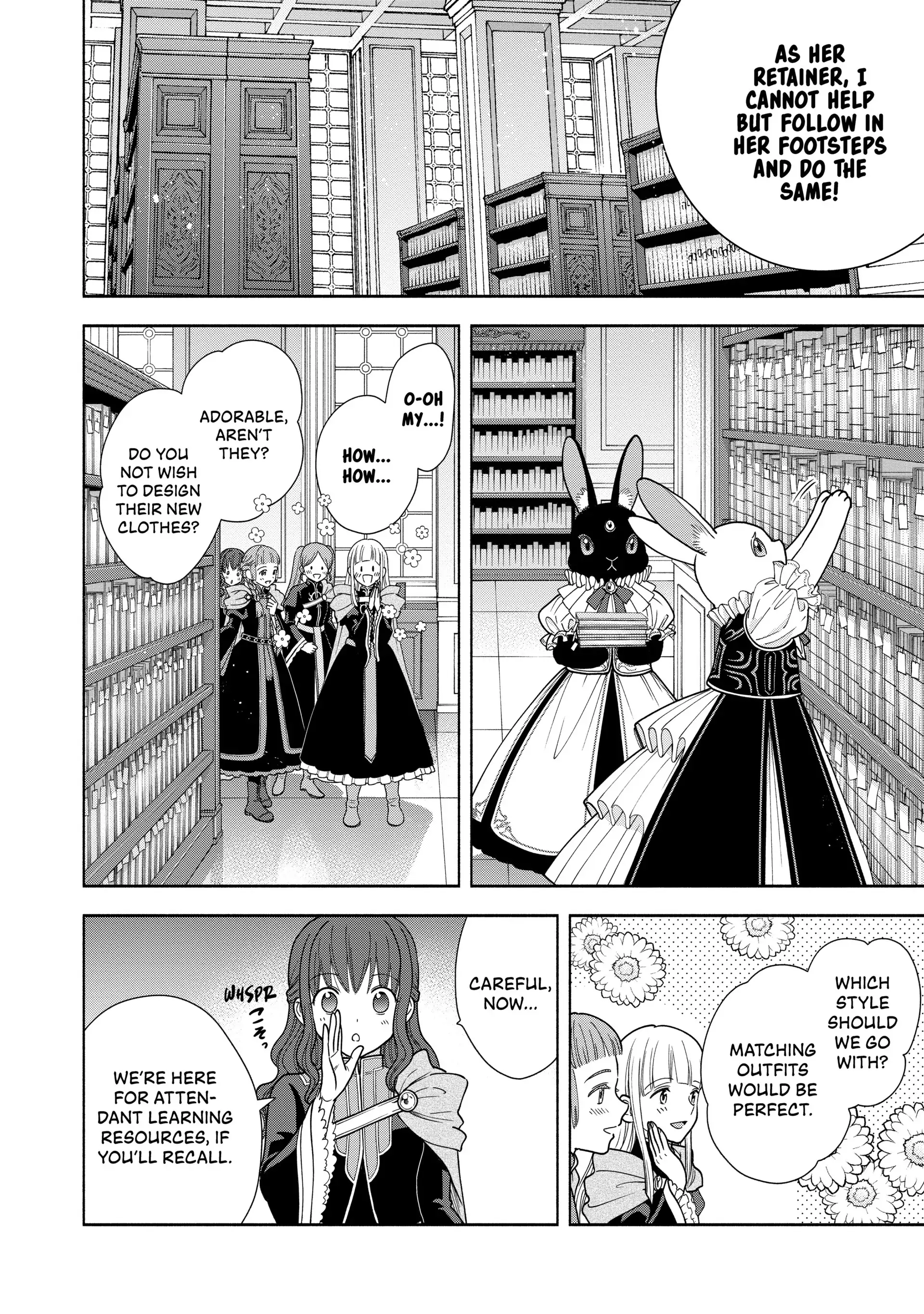 Honzuki No Gekokujou ~Shisho Ni Naru Tame Ni Wa Shudan Wo Erandeiraremasen~ Dai 4-Bu 「 Kizokuin No Toshokan Wo Sukuitai!」 Chapter 16.5 - page 4