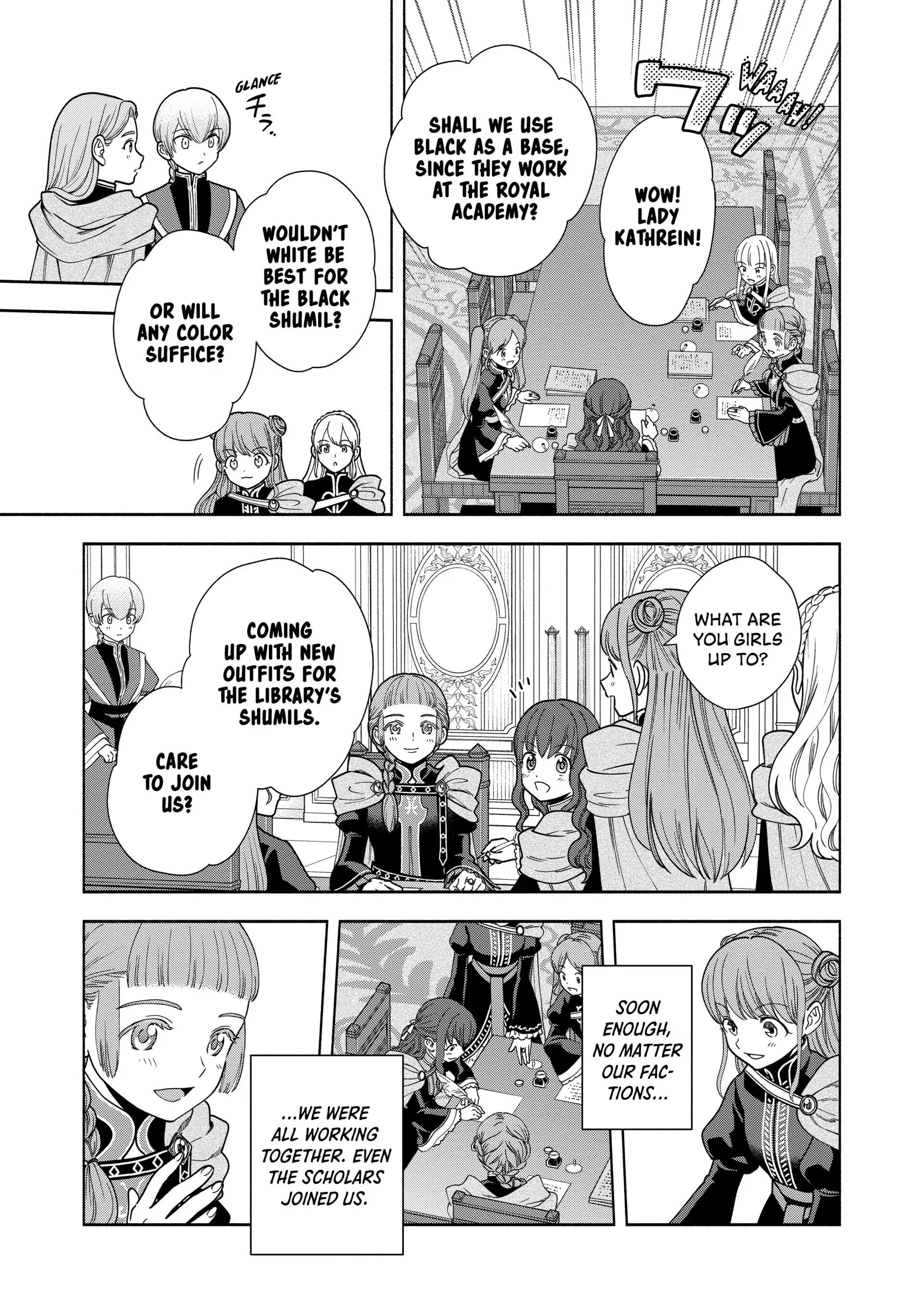 Honzuki No Gekokujou ~Shisho Ni Naru Tame Ni Wa Shudan Wo Erandeiraremasen~ Dai 4-Bu 「 Kizokuin No Toshokan Wo Sukuitai!」 Chapter 16.5 - page 7