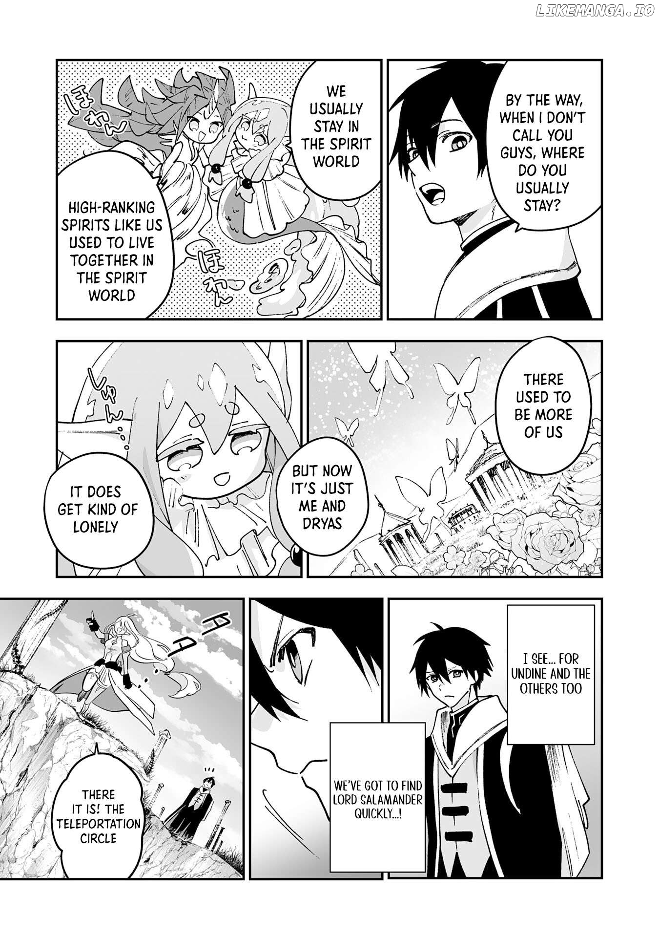 0 Magic, A High Spirit, And A Demonic Sword Chapter 6 - page 23