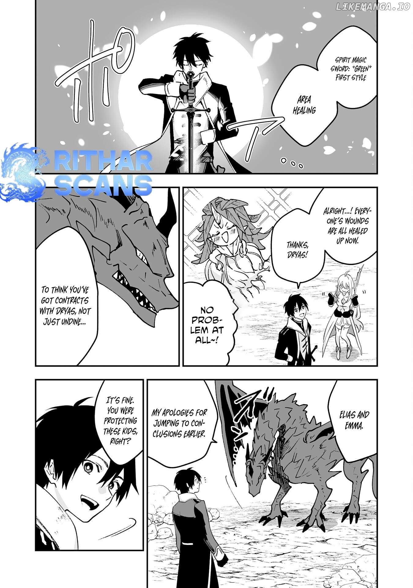 0 Magic, A High Spirit, And A Demonic Sword Chapter 7 - page 22