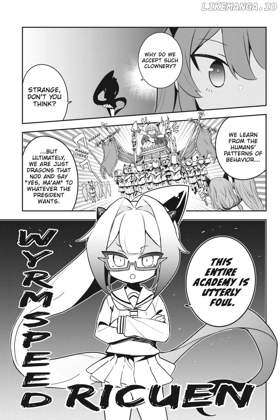 I've Been Killing Slimes For 300 Years And Maxed Out My Level Spin-Off - The Red Dragon Academy For Girls Chapter 5 - page 12