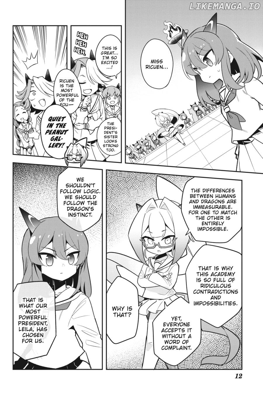 I've Been Killing Slimes For 300 Years And Maxed Out My Level Spin-Off - The Red Dragon Academy For Girls Chapter 5 - page 13