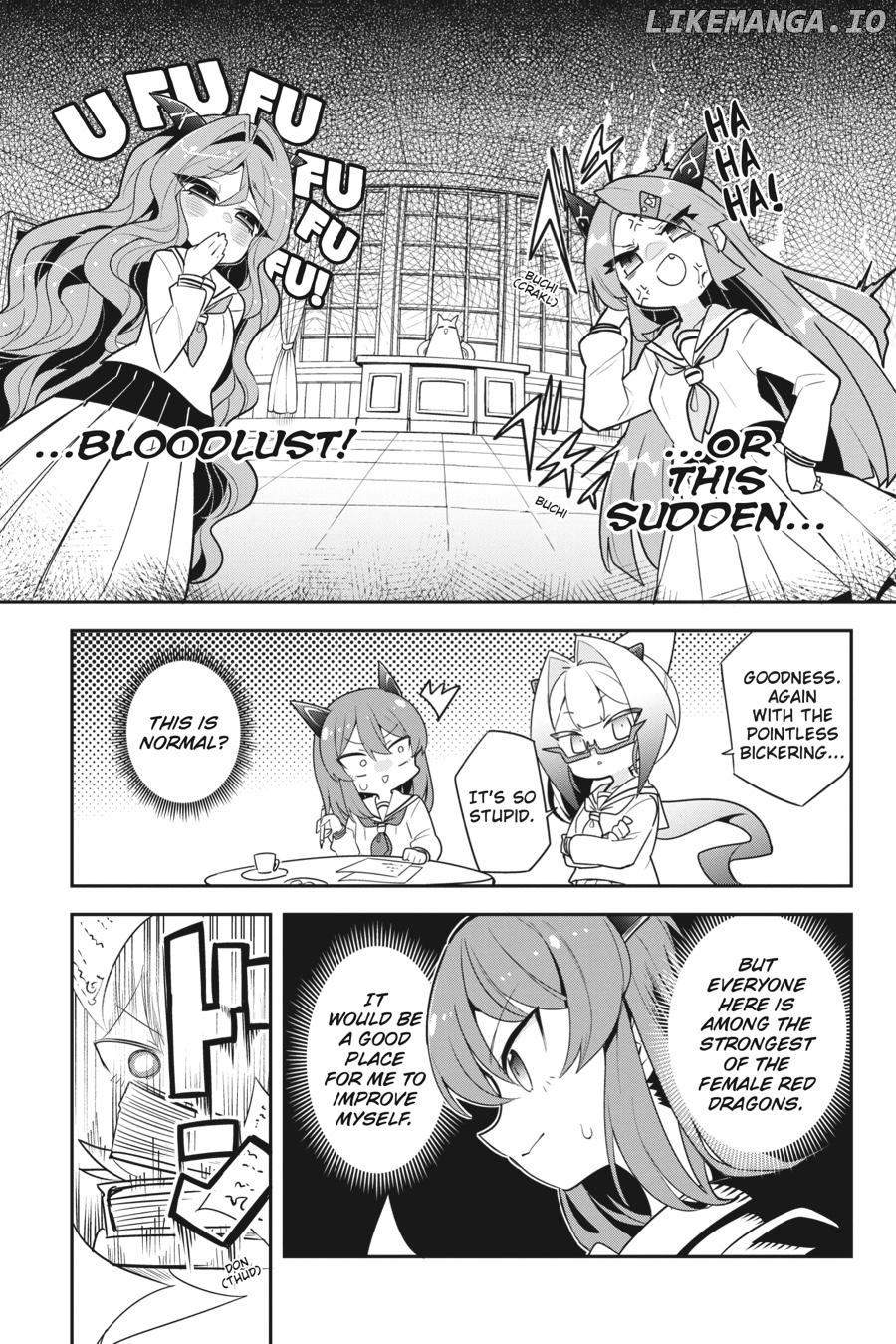 I've Been Killing Slimes For 300 Years And Maxed Out My Level Spin-Off - The Red Dragon Academy For Girls Chapter 6 - page 7