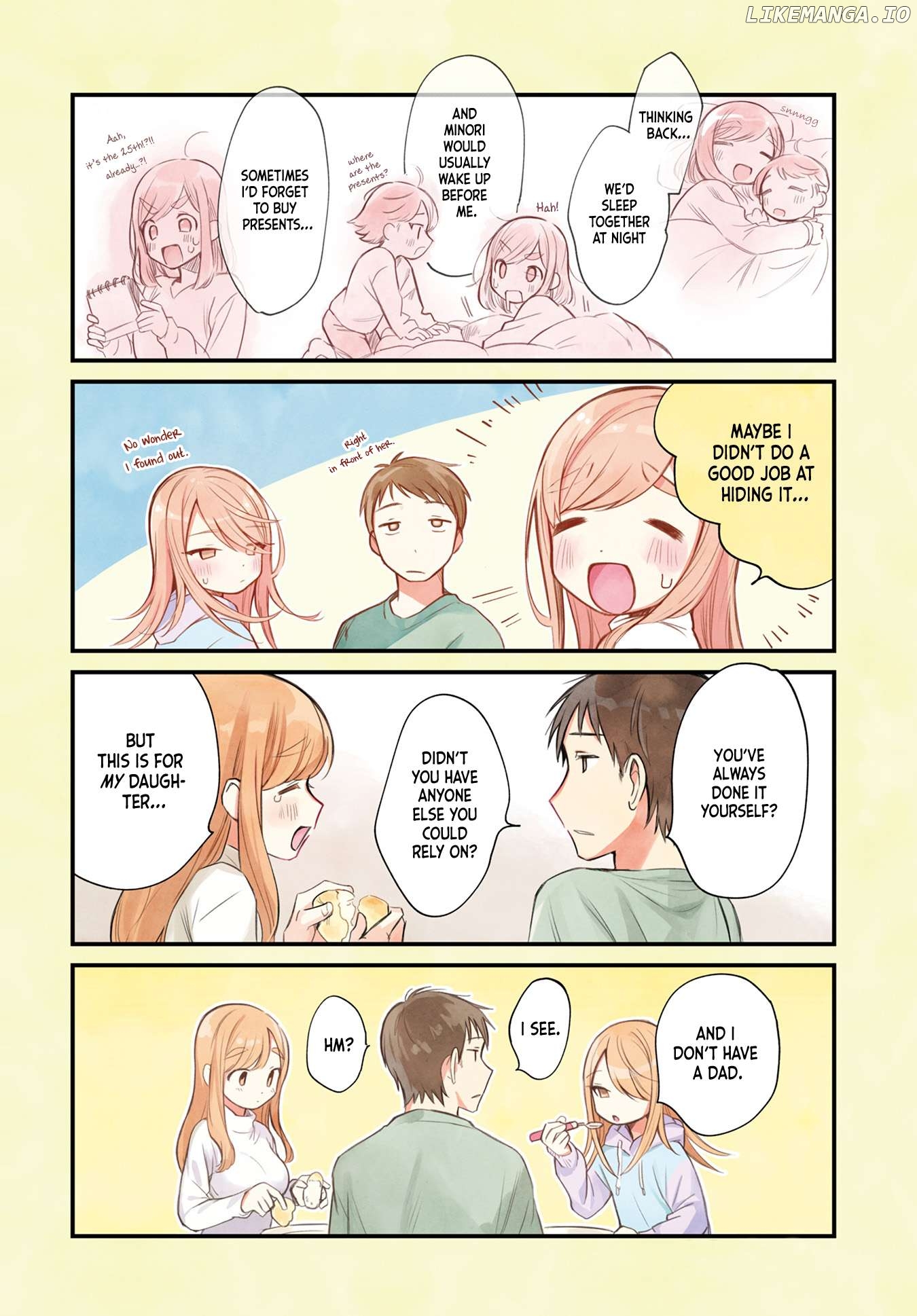 Harapeko Oyako to Motokare Yanushi Chapter 16 - page 4