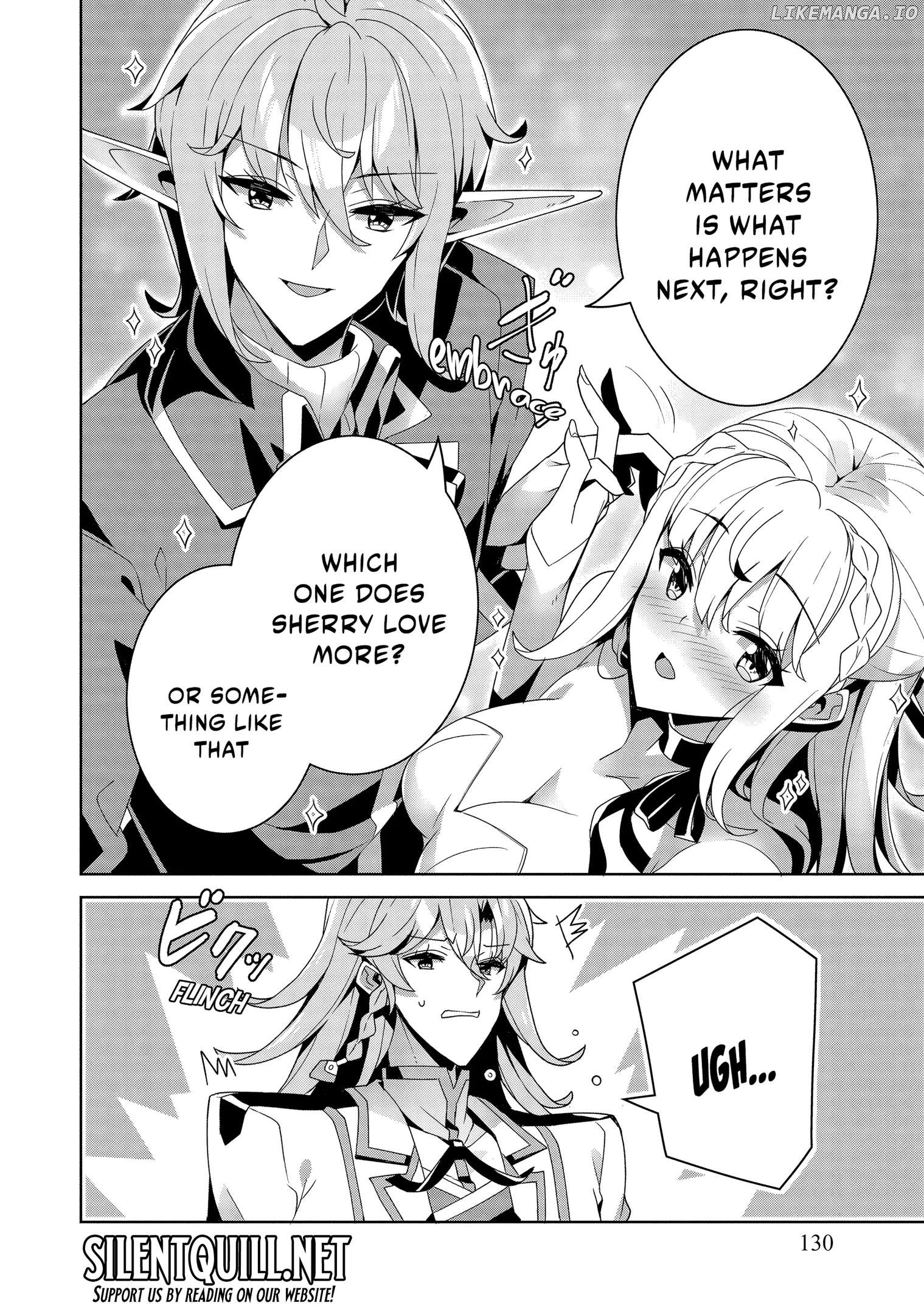 Oiroke Event no Ousa ni Teihyou no Aru Watashi desu ga Rival Reijou to shite no Shimei wo Hatashimasu Chapter 13 - page 35