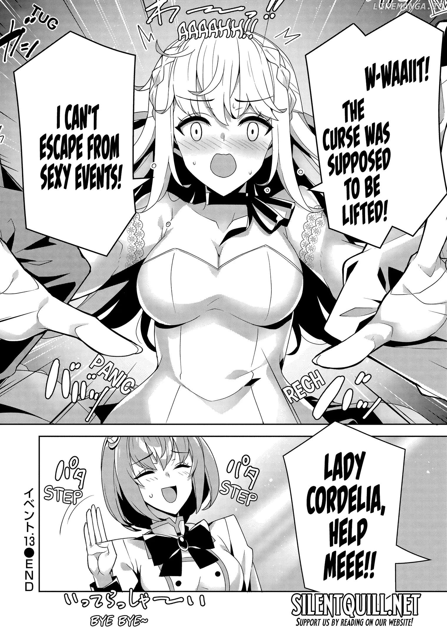 Oiroke Event no Ousa ni Teihyou no Aru Watashi desu ga Rival Reijou to shite no Shimei wo Hatashimasu Chapter 13 - page 37