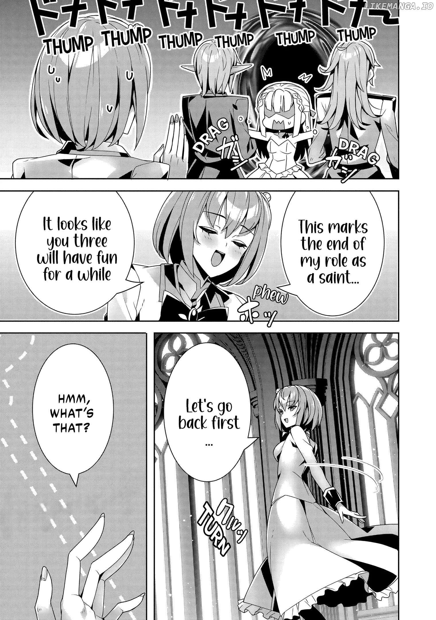 Oiroke Event no Ousa ni Teihyou no Aru Watashi desu ga Rival Reijou to shite no Shimei wo Hatashimasu Chapter 14 - page 22