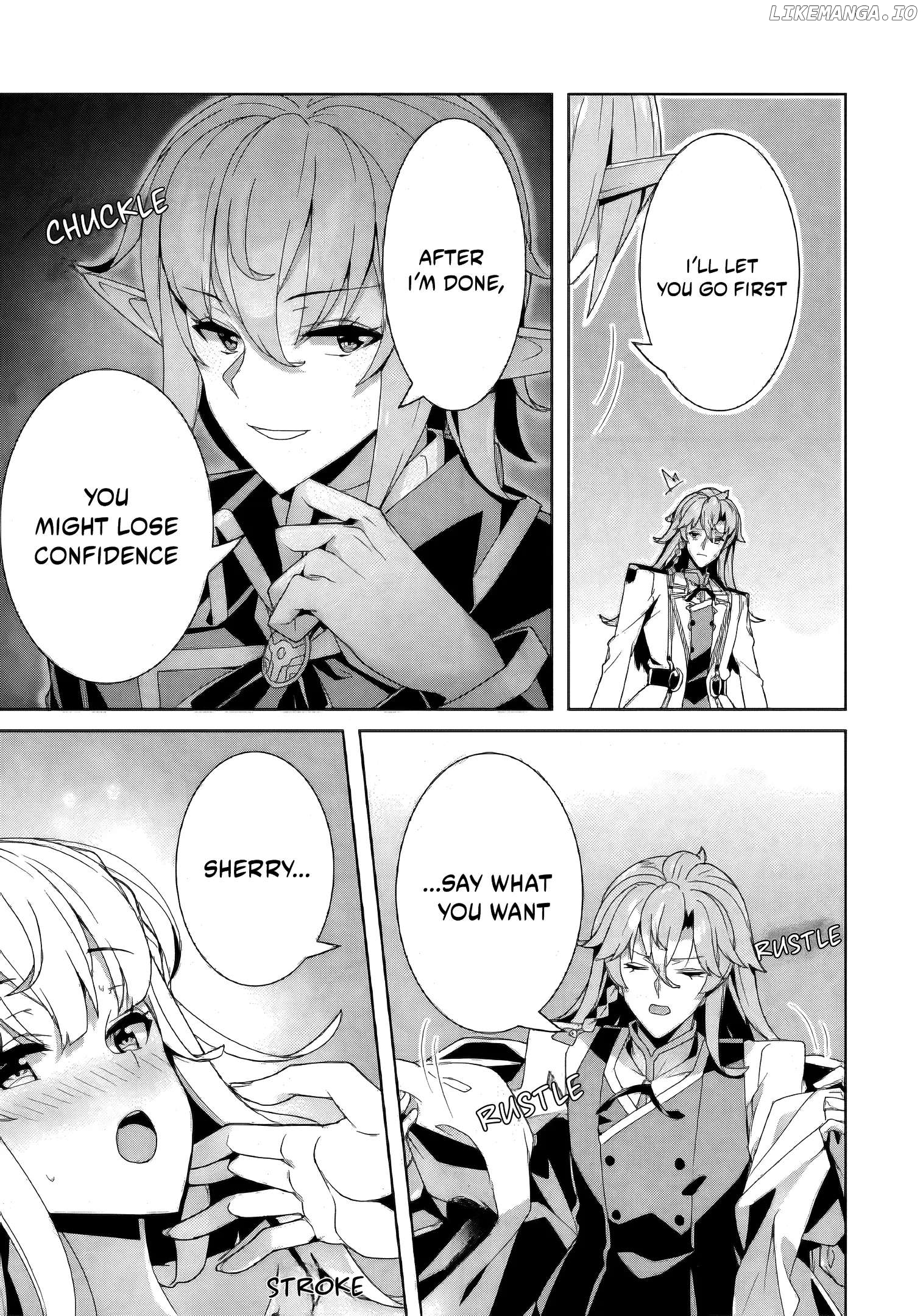 Oiroke Event no Ousa ni Teihyou no Aru Watashi desu ga Rival Reijou to shite no Shimei wo Hatashimasu Chapter 15 - page 13