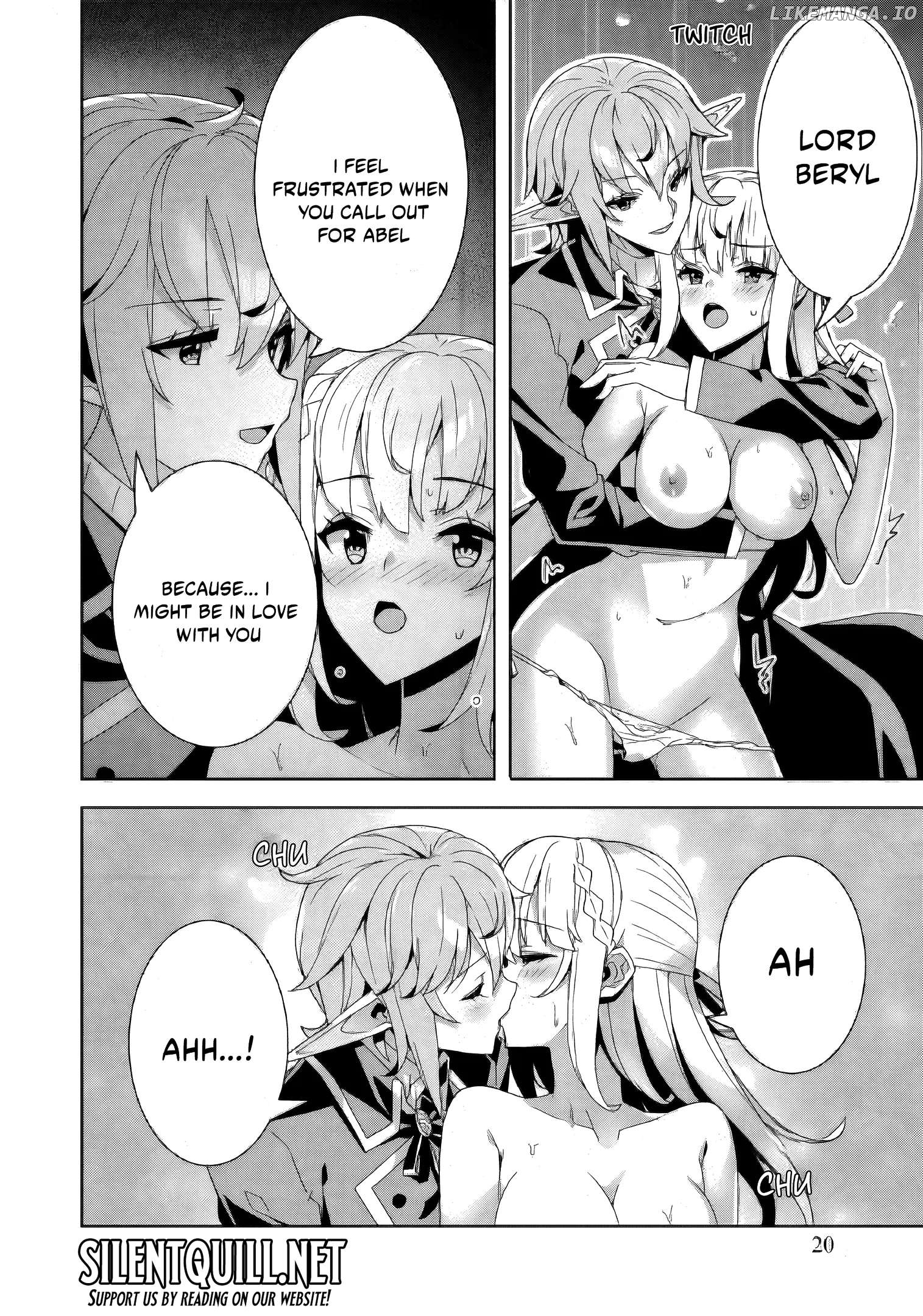 Oiroke Event no Ousa ni Teihyou no Aru Watashi desu ga Rival Reijou to shite no Shimei wo Hatashimasu Chapter 15 - page 18