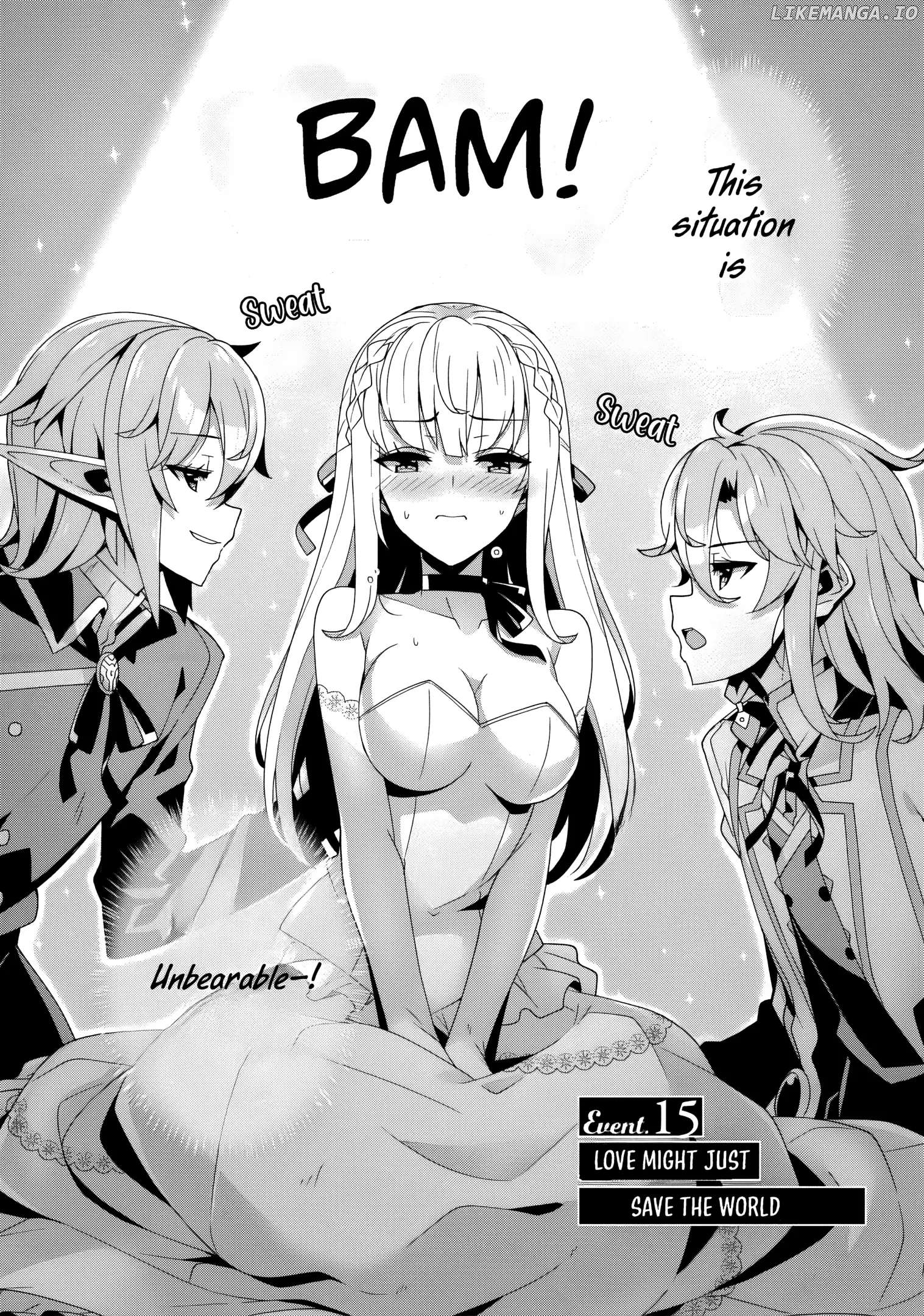 Oiroke Event no Ousa ni Teihyou no Aru Watashi desu ga Rival Reijou to shite no Shimei wo Hatashimasu Chapter 15 - page 4