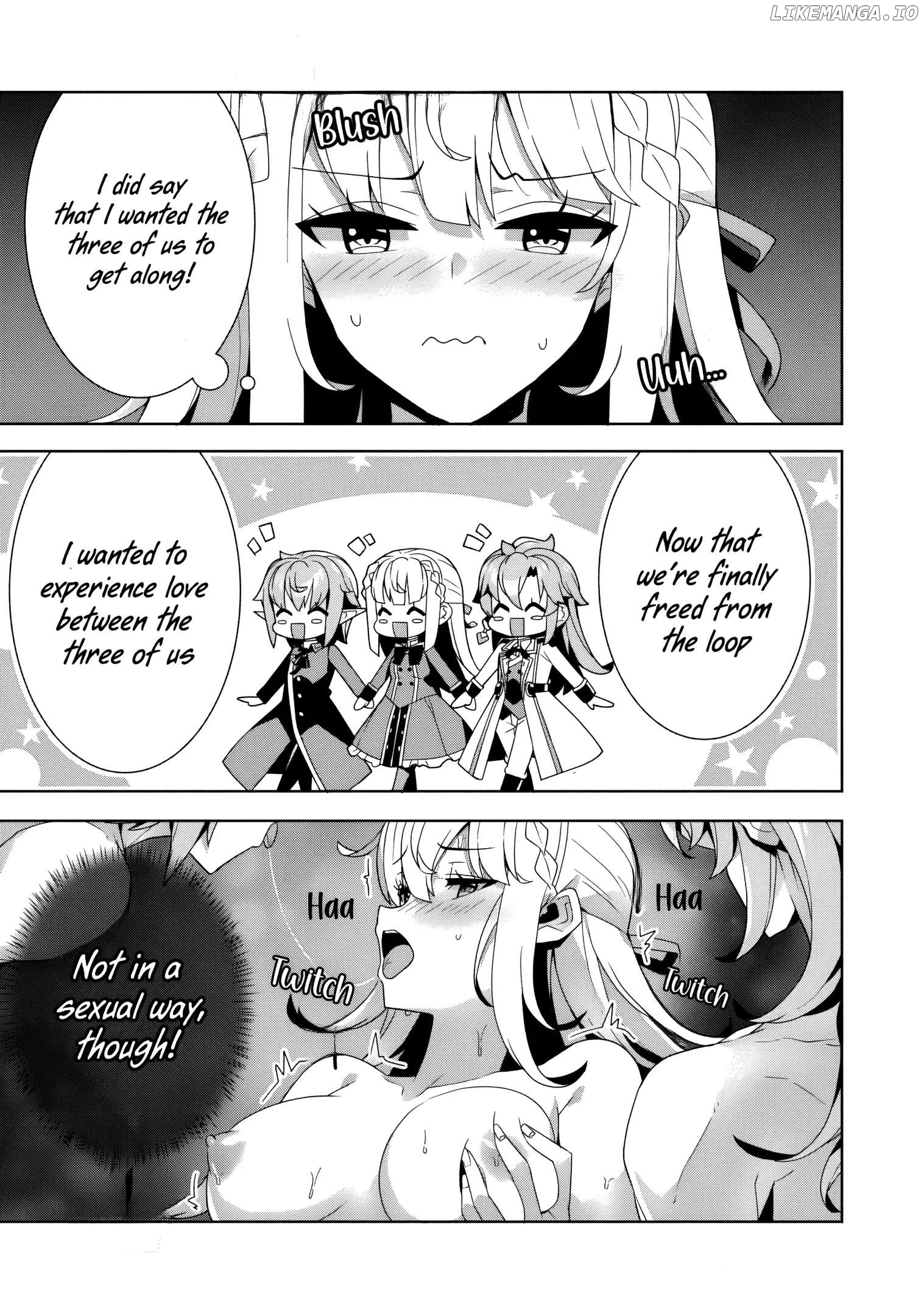 Oiroke Event no Ousa ni Teihyou no Aru Watashi desu ga Rival Reijou to shite no Shimei wo Hatashimasu Chapter 15 - page 5