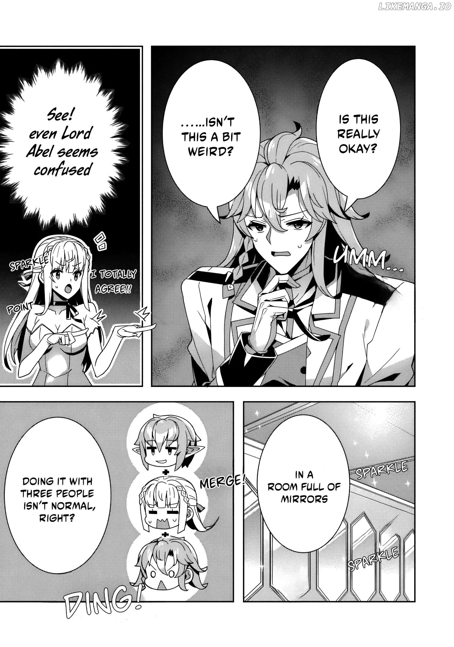 Oiroke Event no Ousa ni Teihyou no Aru Watashi desu ga Rival Reijou to shite no Shimei wo Hatashimasu Chapter 15 - page 7
