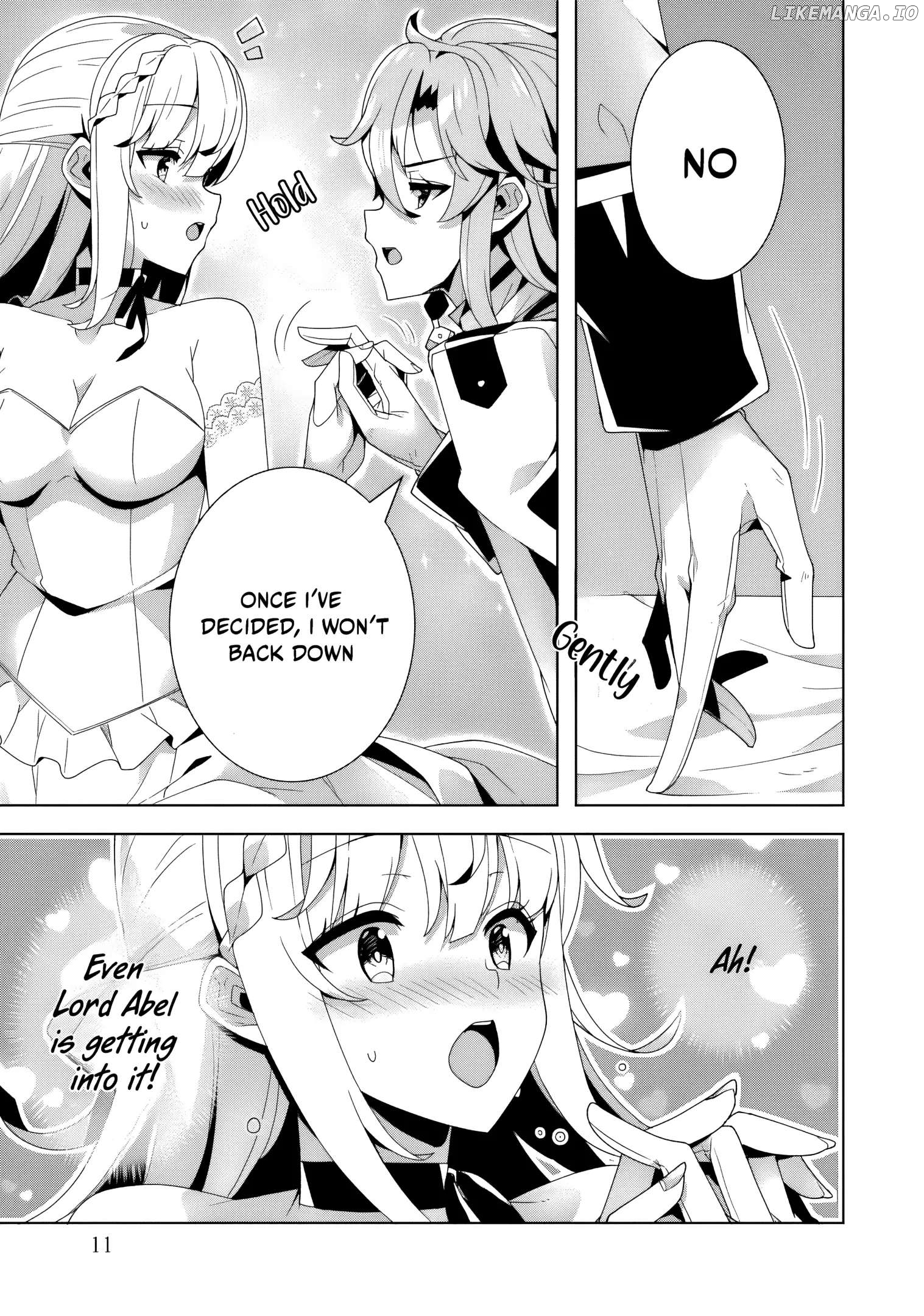 Oiroke Event no Ousa ni Teihyou no Aru Watashi desu ga Rival Reijou to shite no Shimei wo Hatashimasu Chapter 15 - page 9