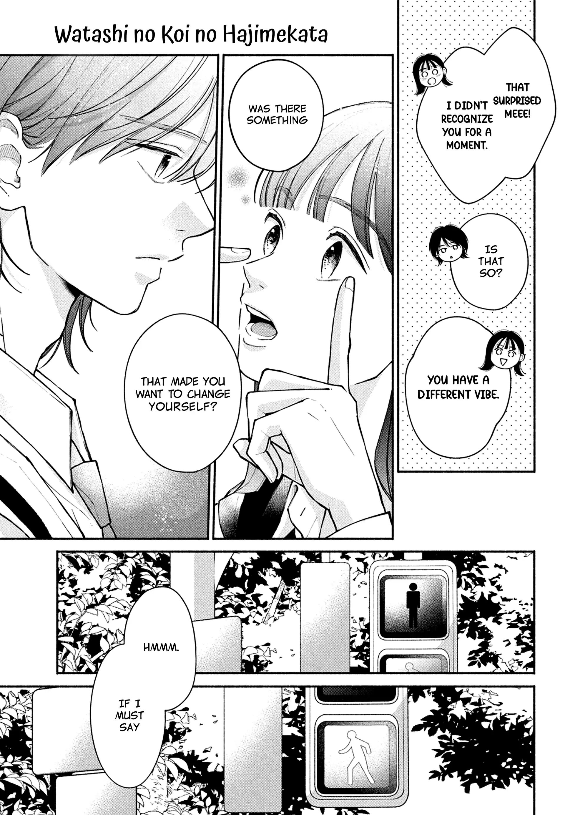 Watashi no Koi no Hajimekata Chapter 11 - page 10