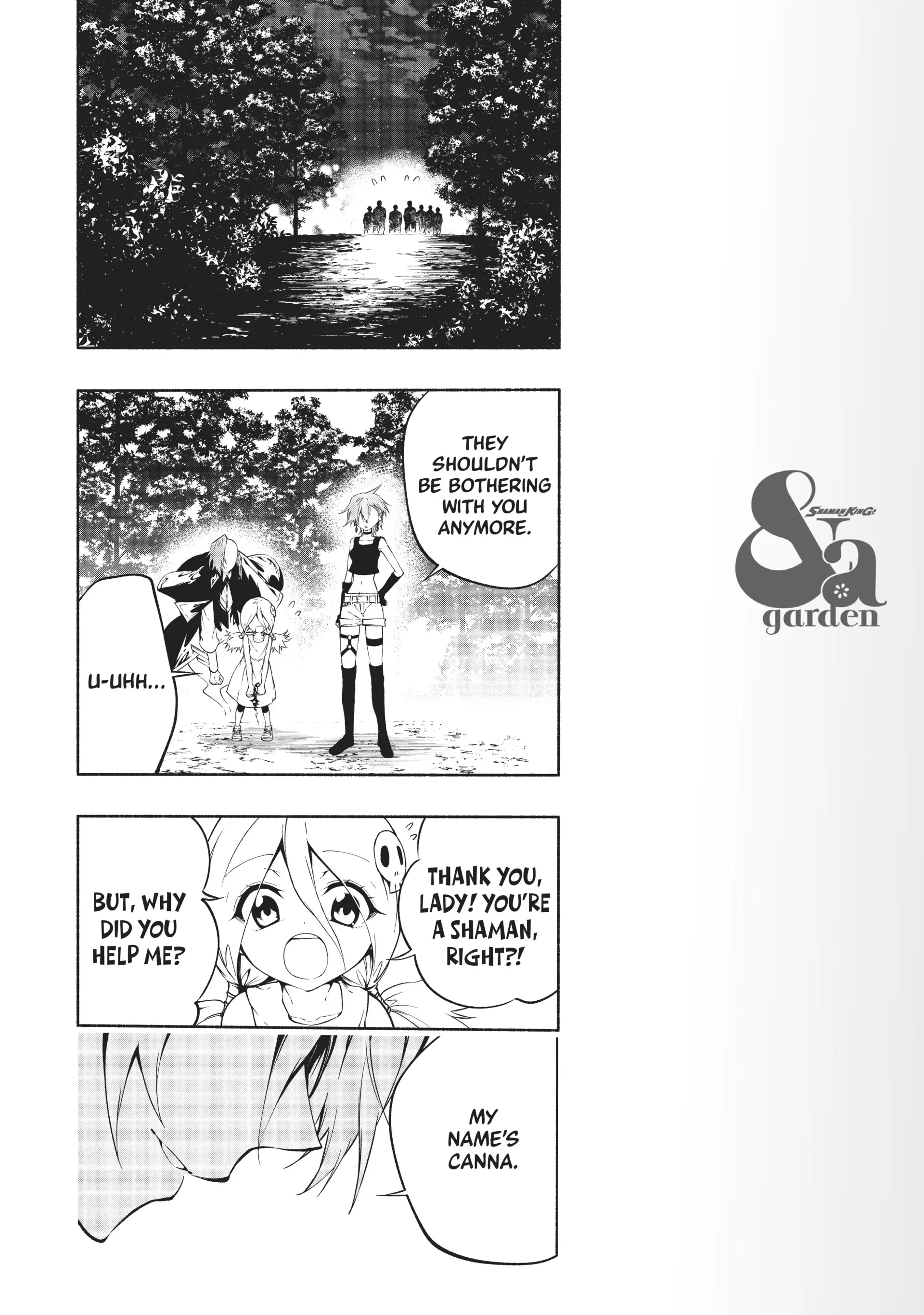 Shaman King: & a garden Chapter 10 - page 18