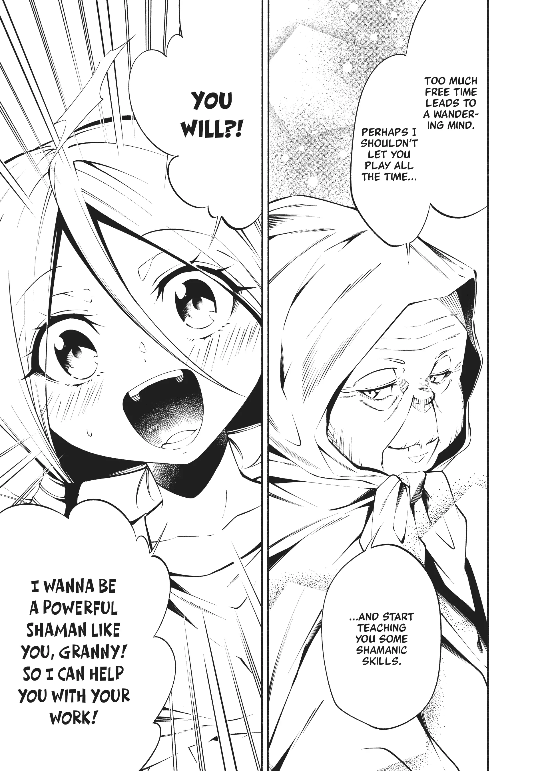 Shaman King: & a garden Chapter 7 - page 10
