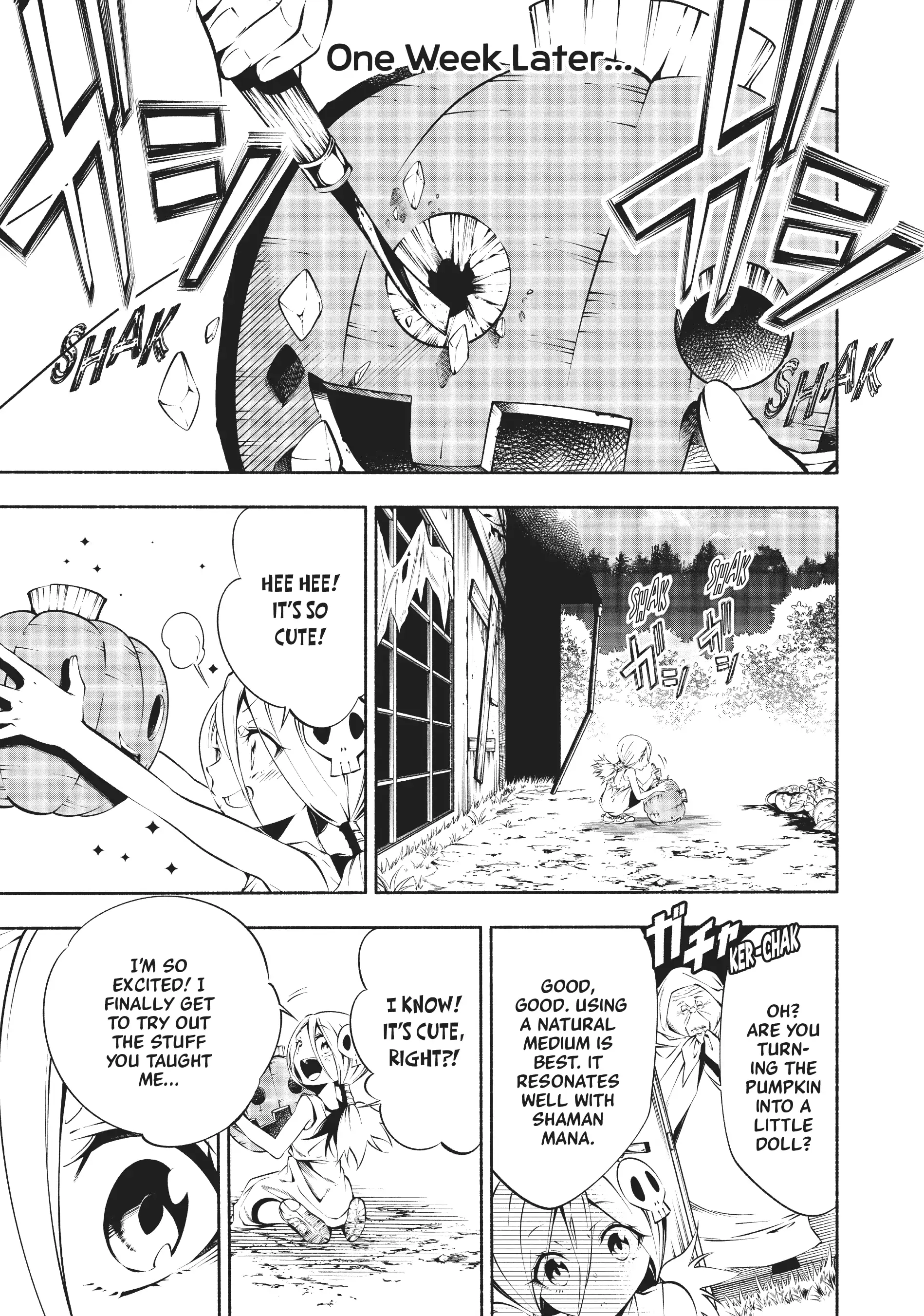 Shaman King: & a garden Chapter 7 - page 12