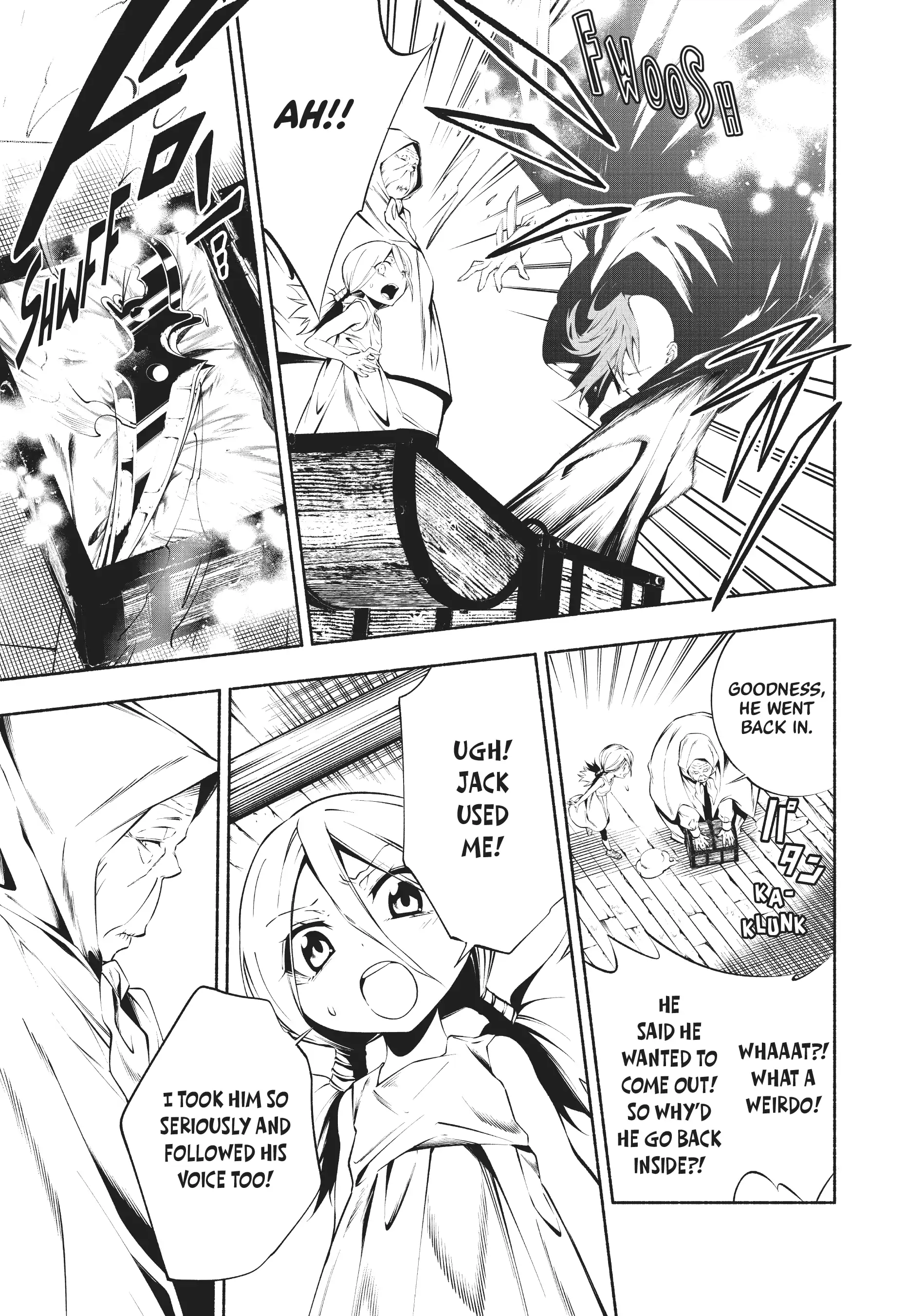 Shaman King: & a garden Chapter 7 - page 8