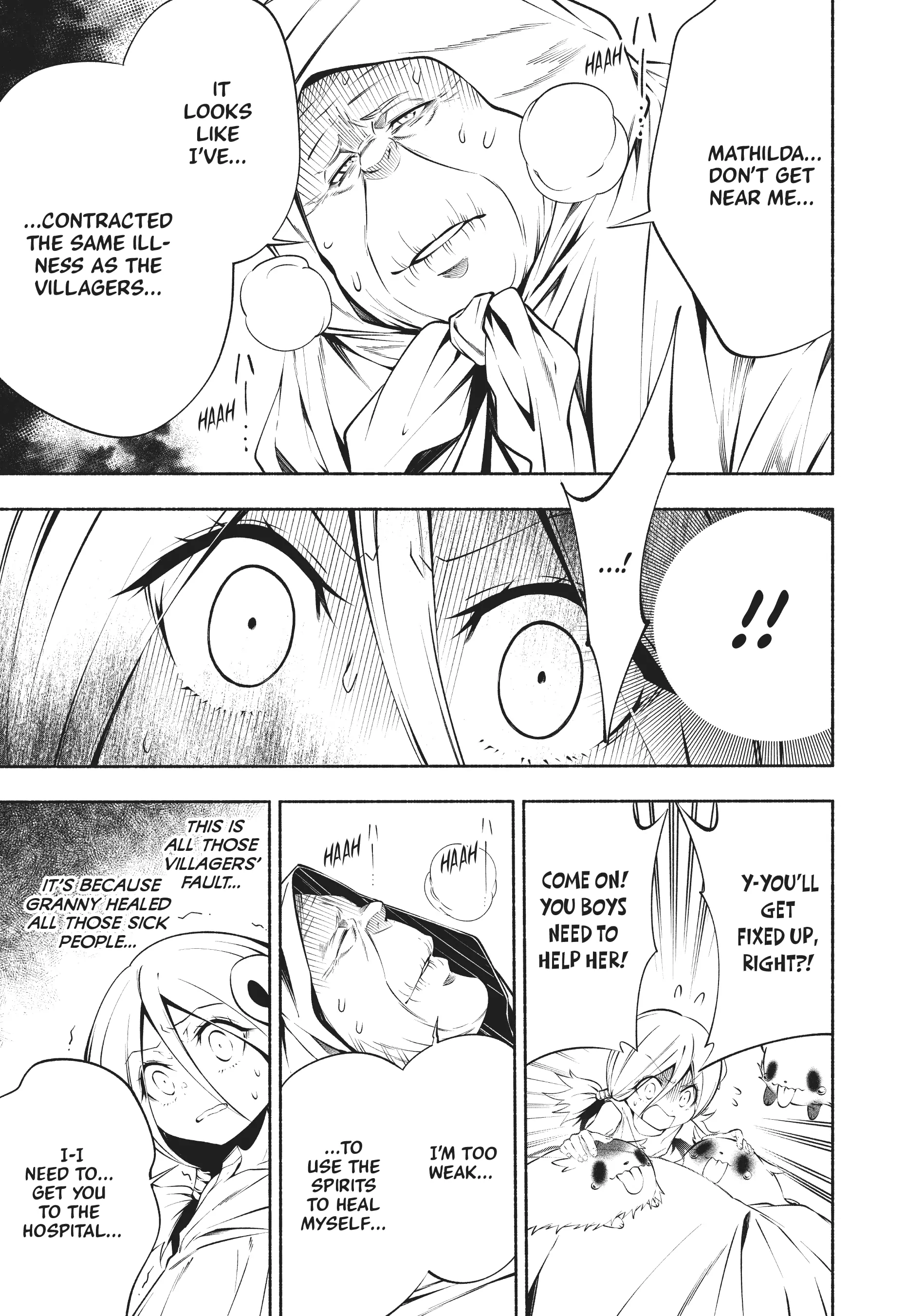 Shaman King: & a garden Chapter 8 - page 15