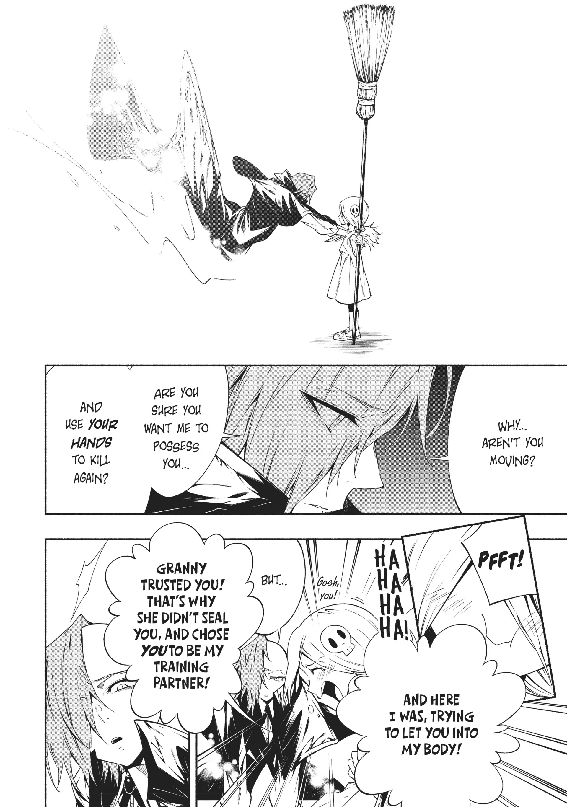 Shaman King: & a garden Chapter 9 - page 14