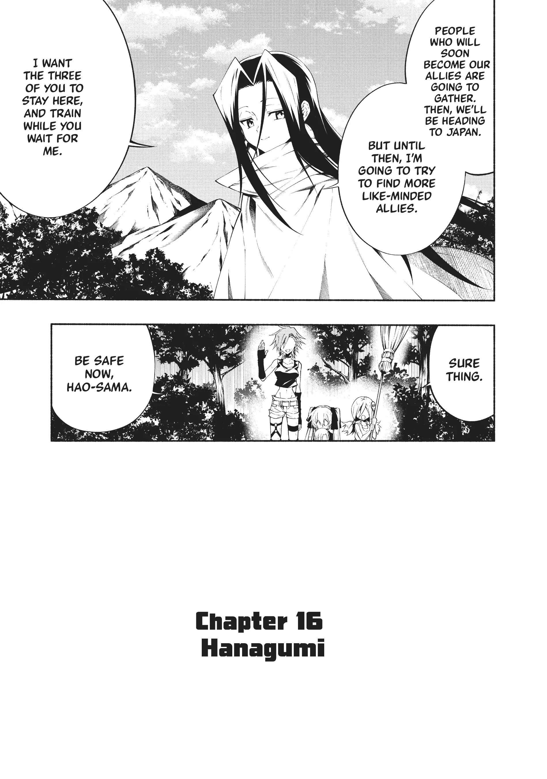 Shaman King: & a garden Chapter 16 - page 1