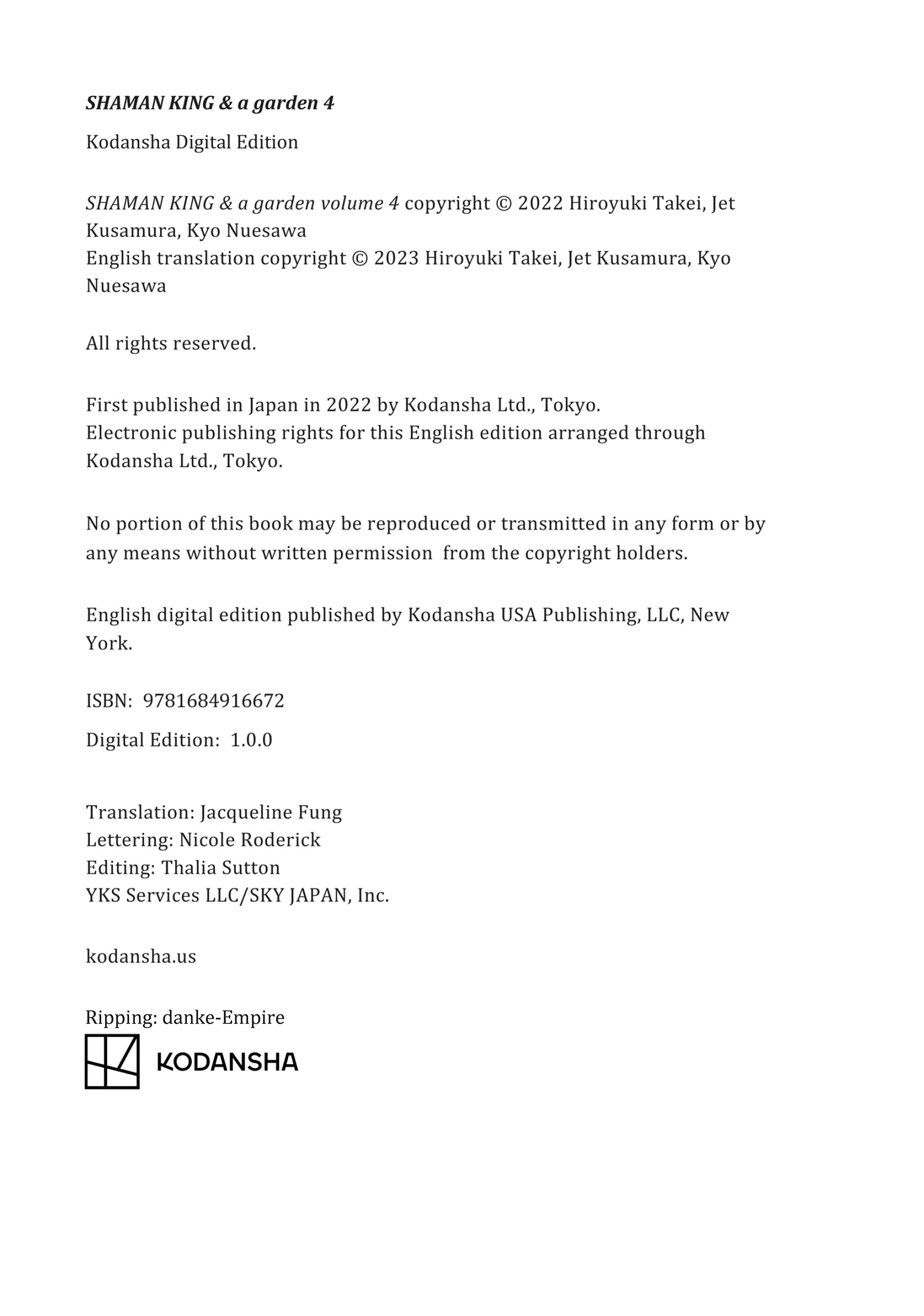 Shaman King: & a garden Chapter 16 - page 21