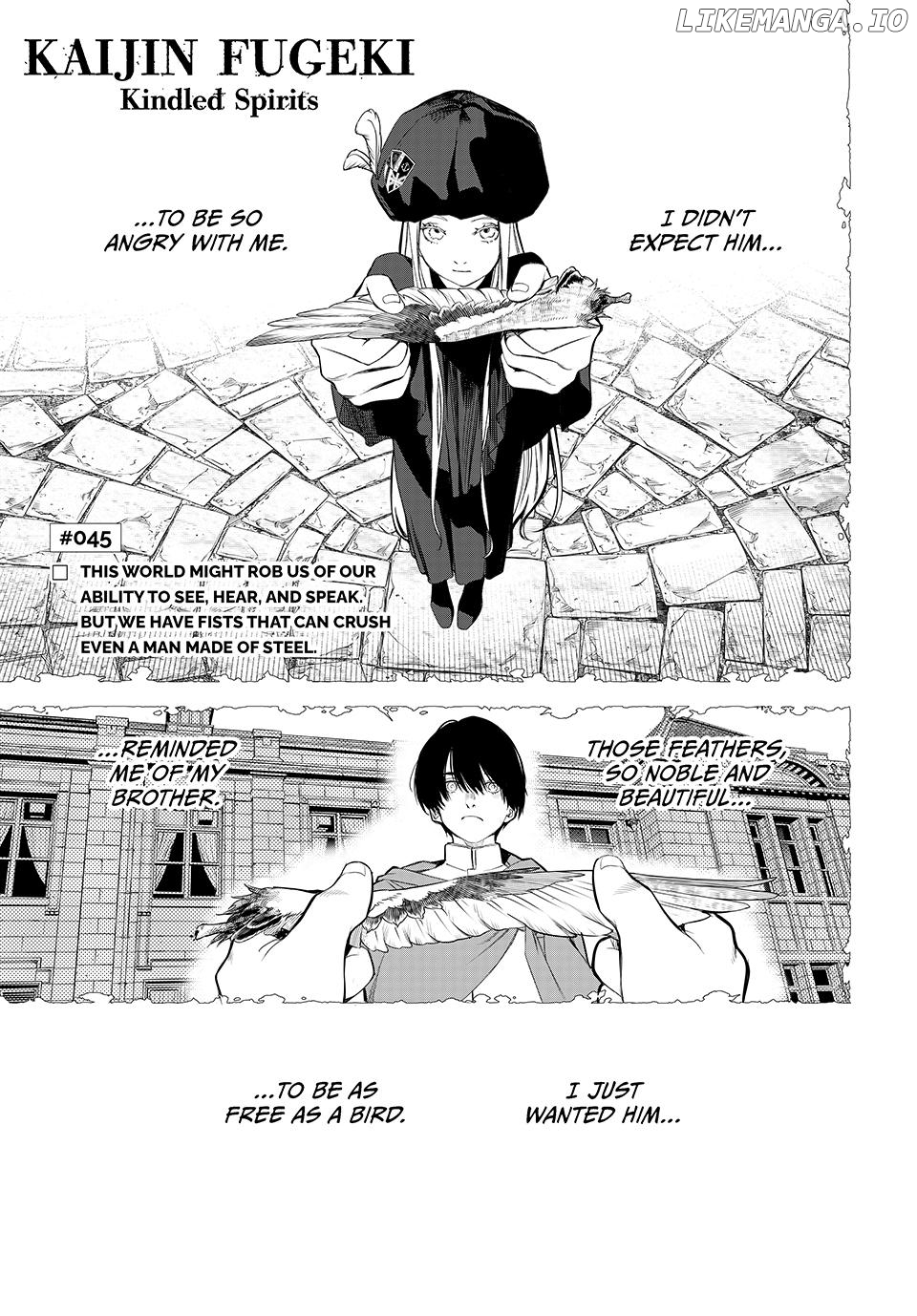 KAIJIN FUGEKI: Kindled Spirits Chapter 45 - page 1
