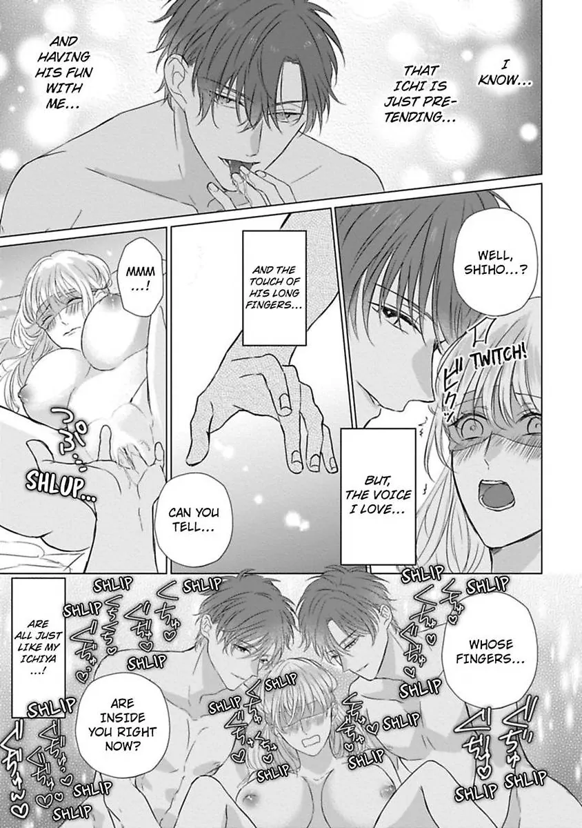 Kon'ya wa Docchi no "Ore" ni Dakaretai? Joushi ga W de Ero Zenkai ni Semattekimasu! Chapter 5 - page 36