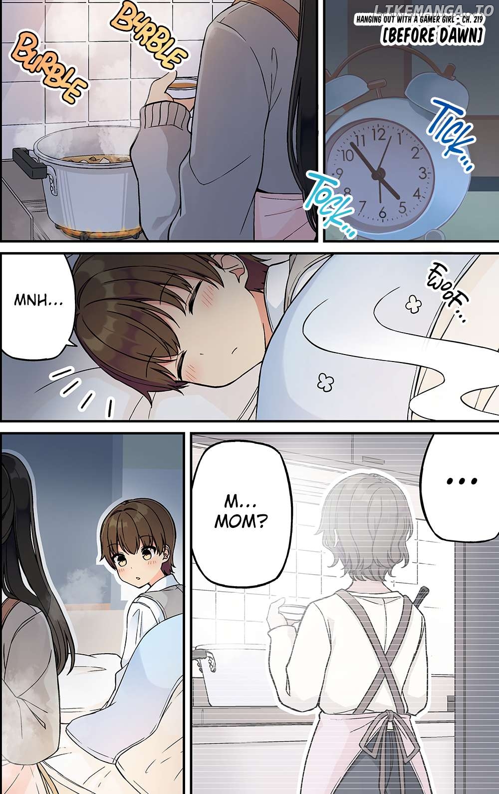 Hanging Out With a Gamer Girl Chapter 219 - page 1