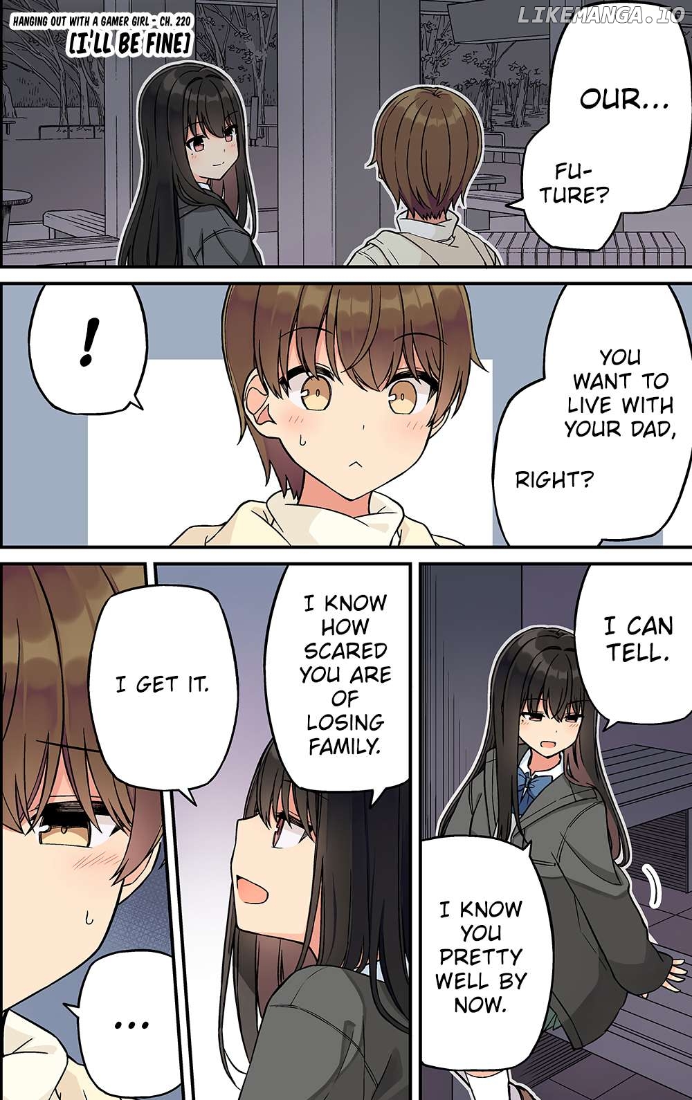 Hanging Out With a Gamer Girl Chapter 220 - page 1
