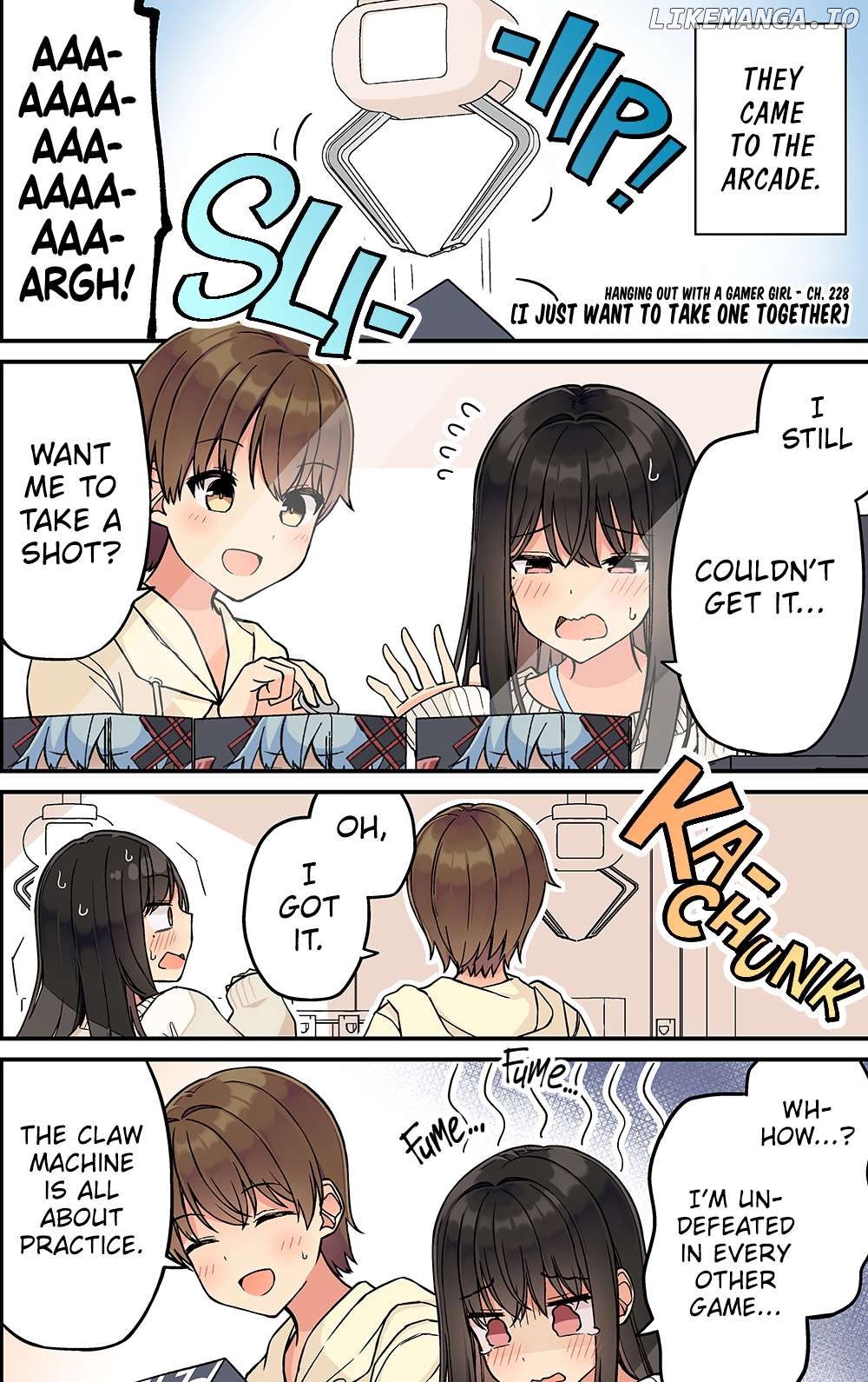 Hanging Out With a Gamer Girl Chapter 228 - page 1