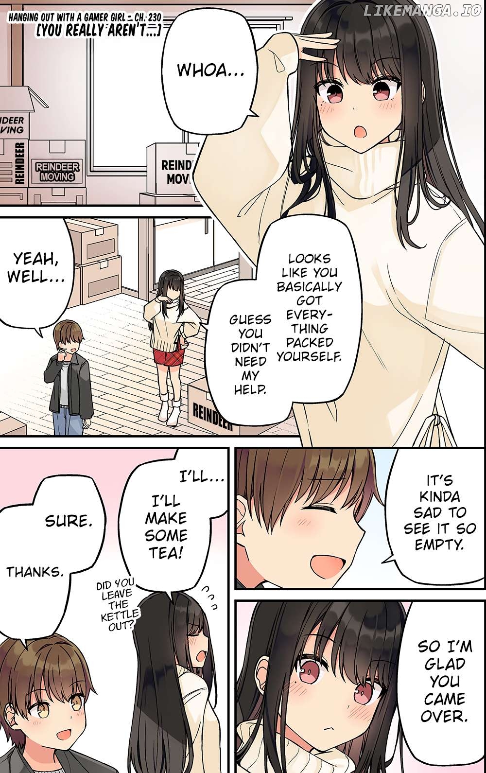 Hanging Out With a Gamer Girl Chapter 230 - page 1