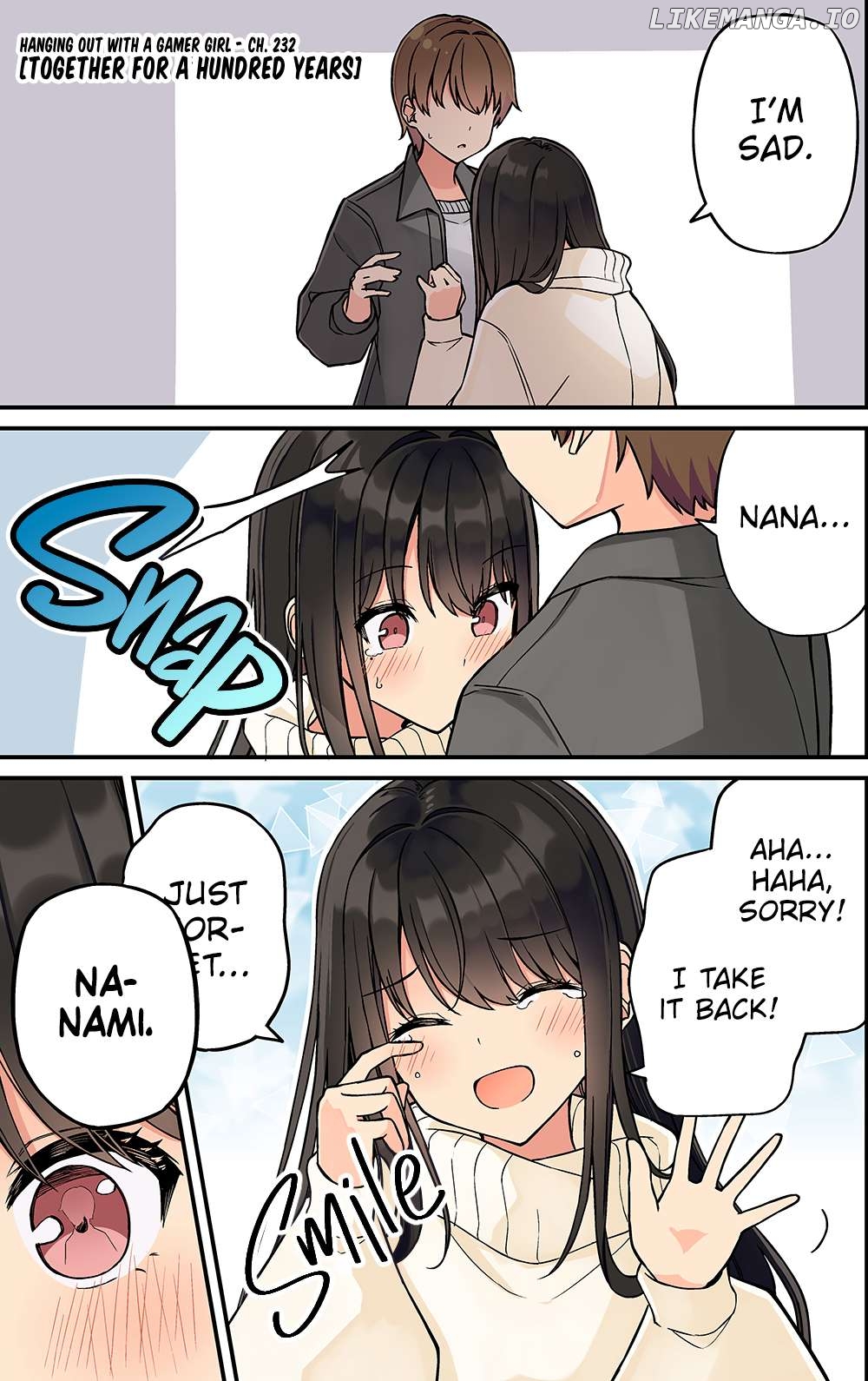 Hanging Out With a Gamer Girl Chapter 232 - page 1