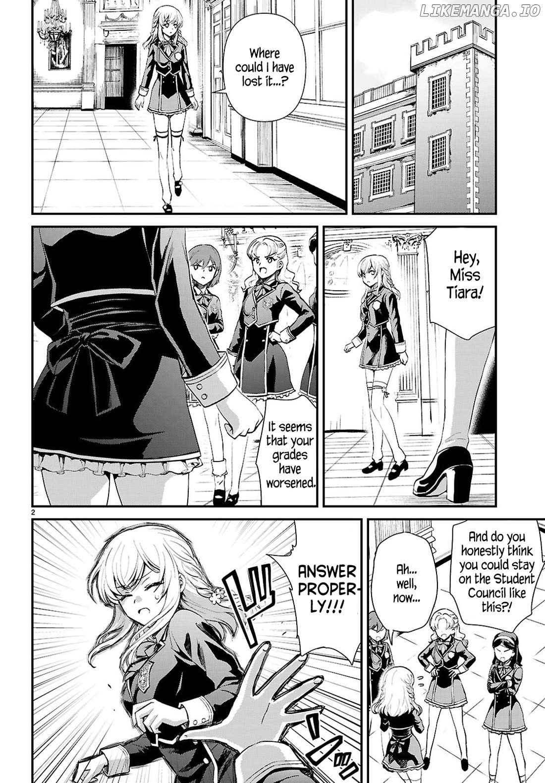 Danshi Koukousei, Otome Game no Akuyaku Reijou ni Tensei Suru Chapter 17 - page 2